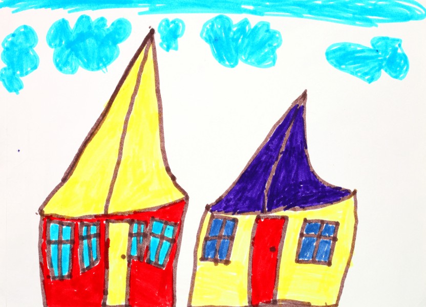 a painting by a 4 to 6 year old girl, picture 13