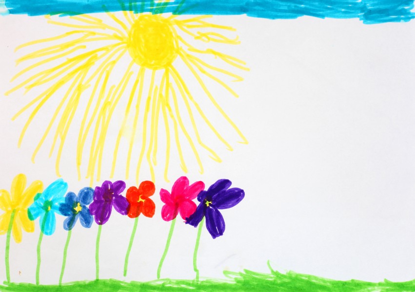 a painting by a 4 to 6 year old girl, picture 21
