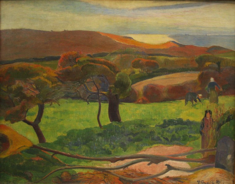 Paul Gauguin Bretagne 1889
