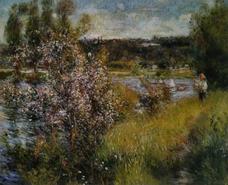 Pierre-Auguste Renoir - La Seine à Chatou (1881)
