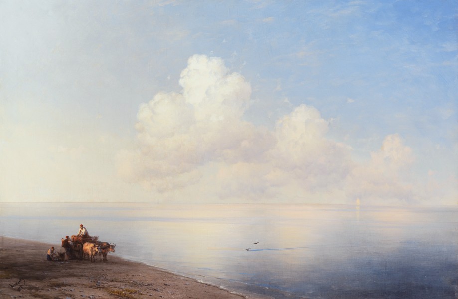 Ruhige See by Iwan Aiwasowski, 1887