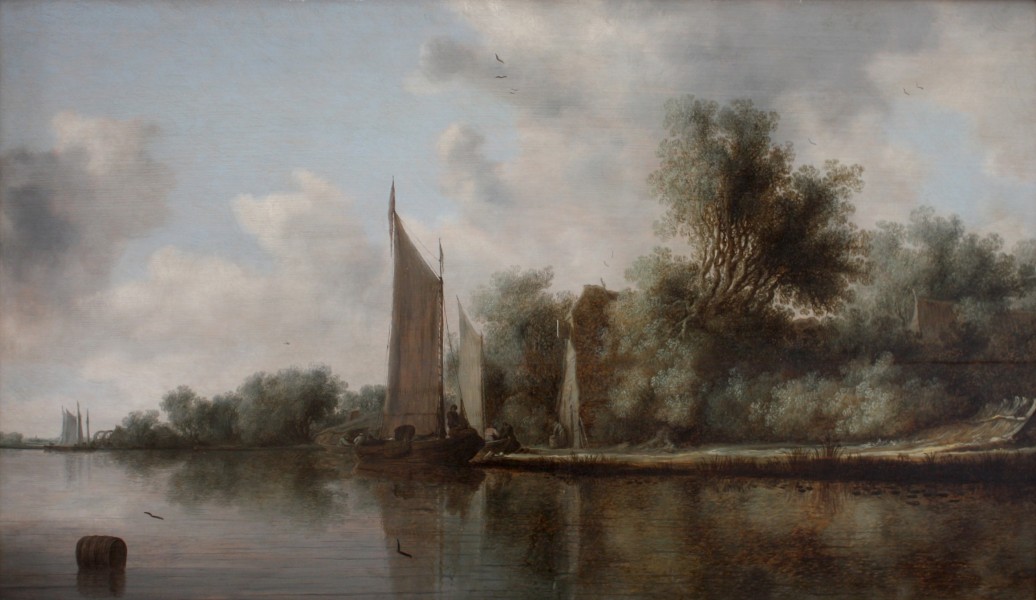 Salomon van Ruysdael-paysage-Grenoble