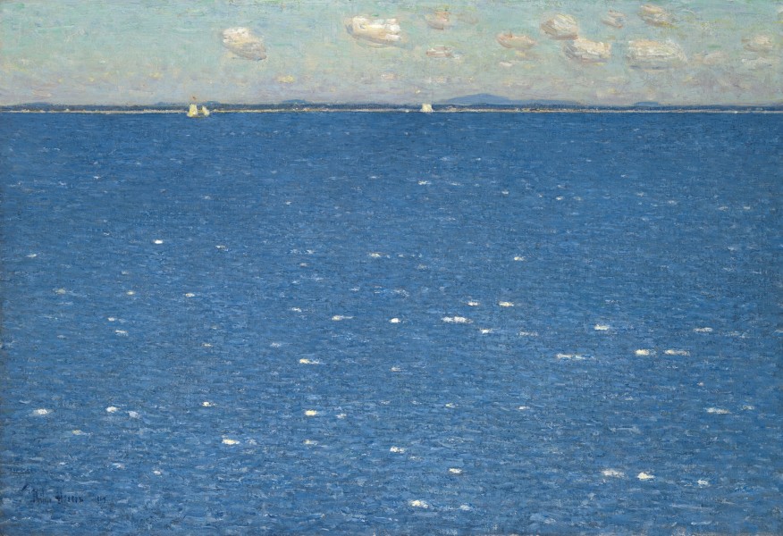 The West Wind Isle of Shoals by Childe Hassam 1904
