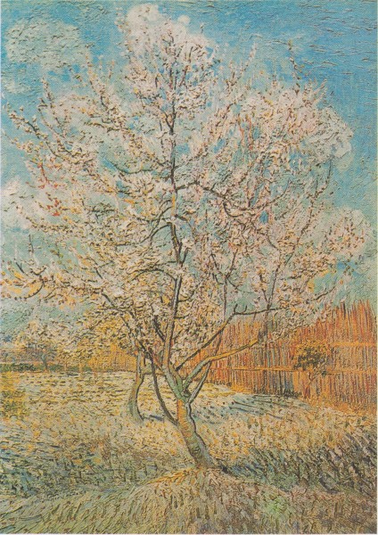 Van Gogh - Blühender Pfirsichbaum1