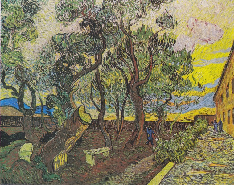 Van Gogh - Garten des Hospitals Saint-Paul3