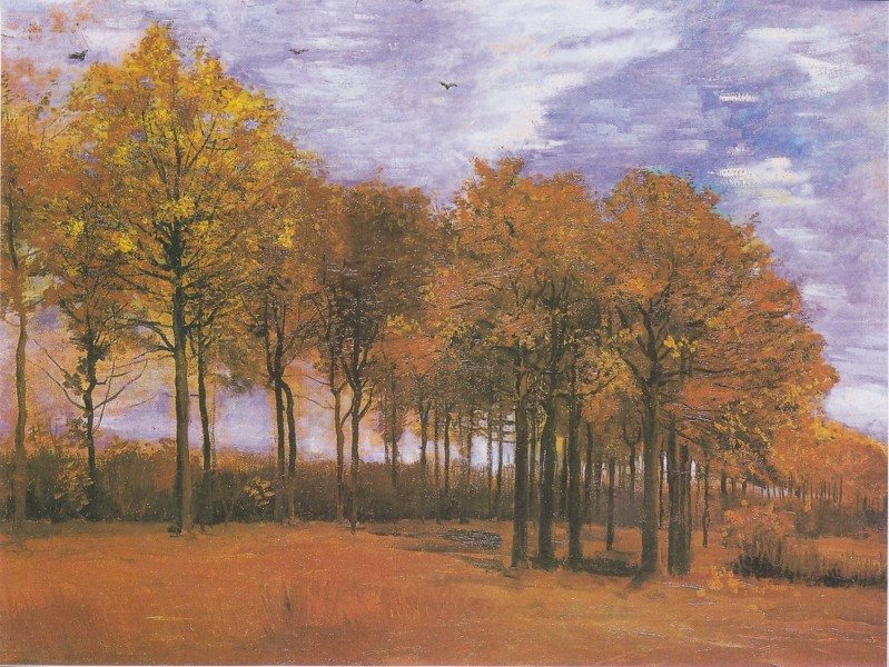 Van Gogh - Herbstlandschaft