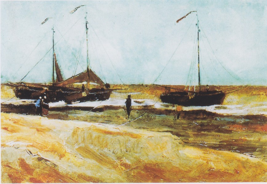 Van Gogh - Strand von Schevenigen bei Windstille