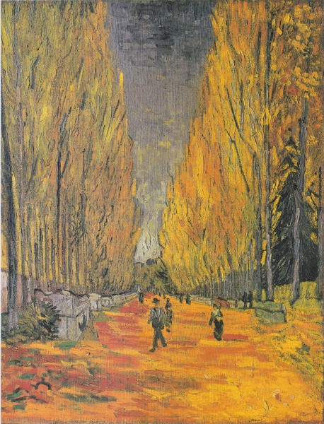 Van Gogh - Les Alyscamps, Allee in Arles1