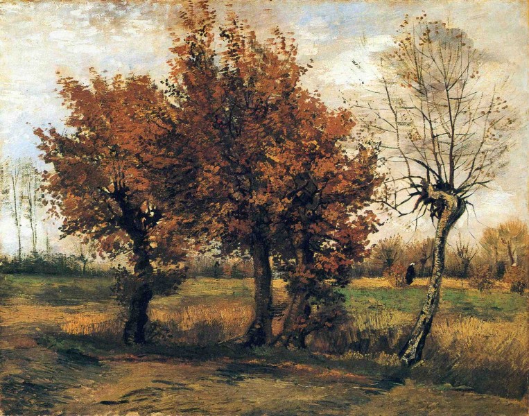 Vincent van Gogh - Herfstlandschap (1885)