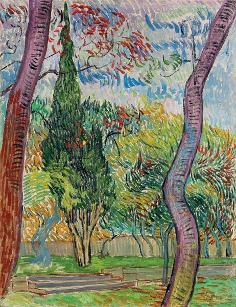 Vincent Van Gogh - Parc de l'hôpital Saint-Paul