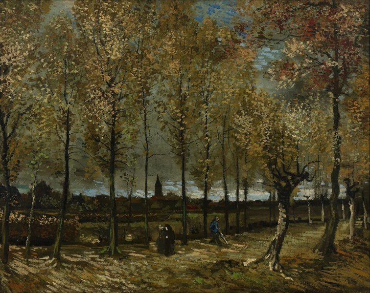 Vincent van Gogh - Poplars near Nuenen - Google Art Project
