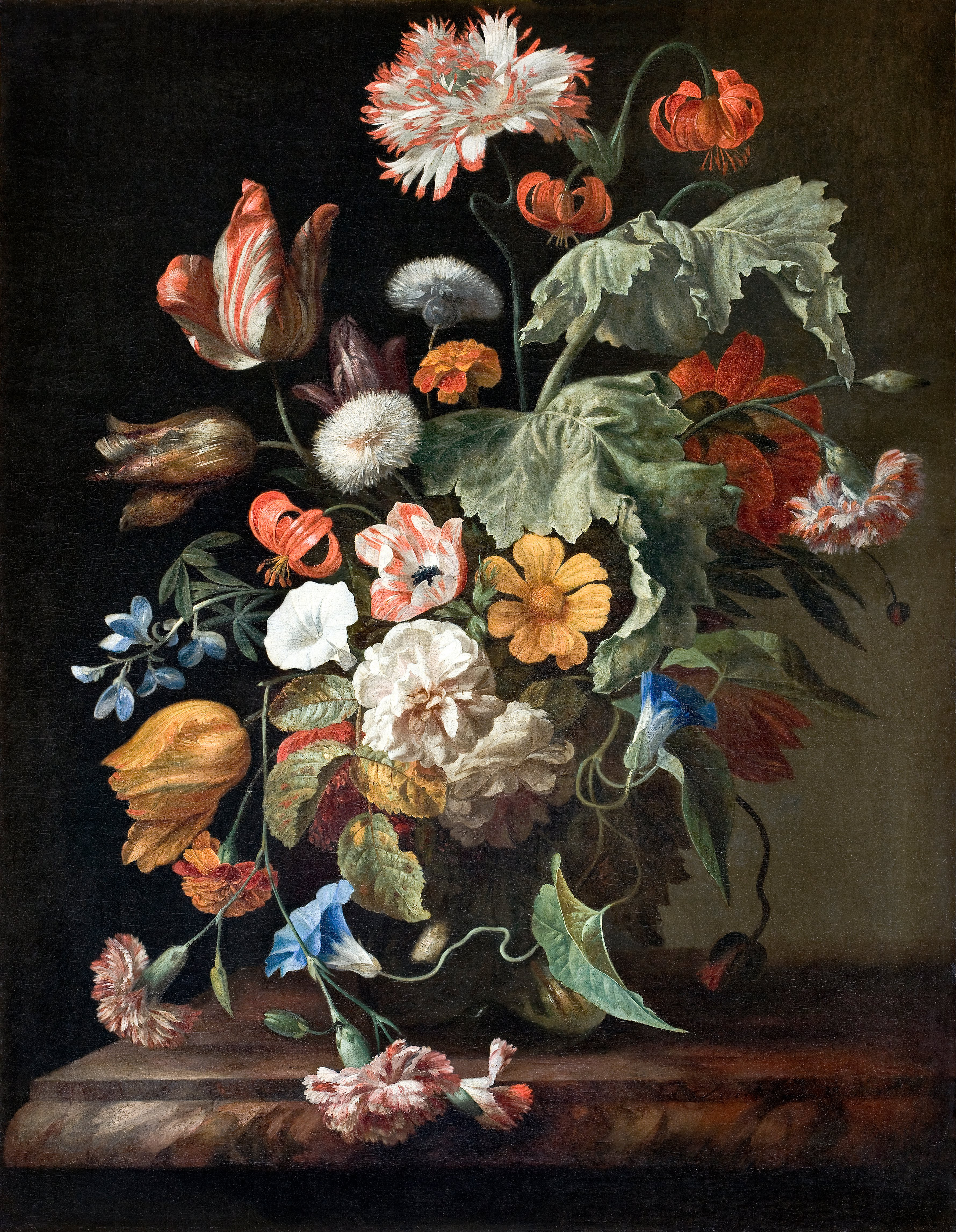 Rachel Ruysch - Still-Life with Flowers - Google Art Project
