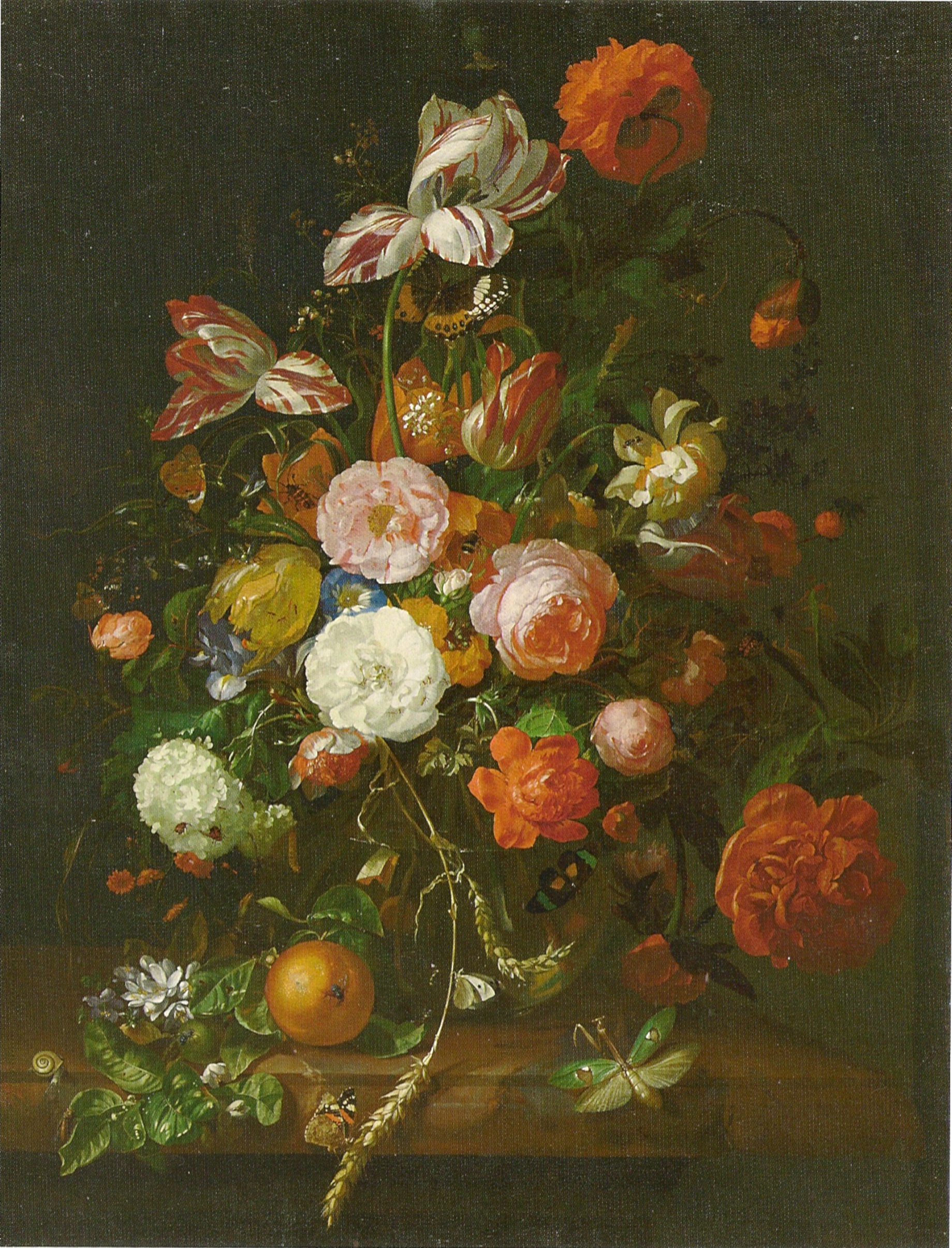 Ruysch, Rachel - Blumenstrauß - 1708