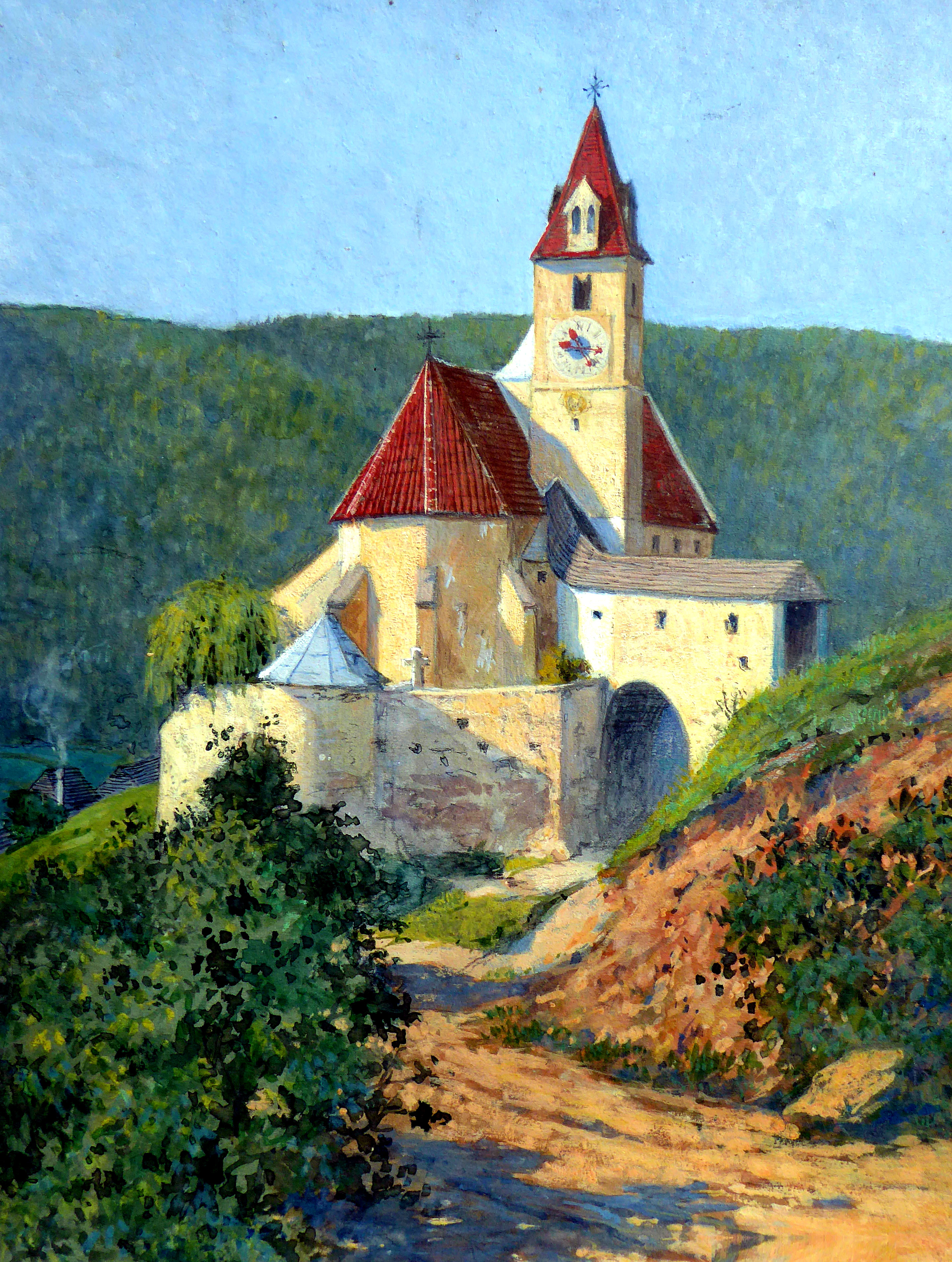 Senftenberg Kirche Heiliger- Andreas 1905