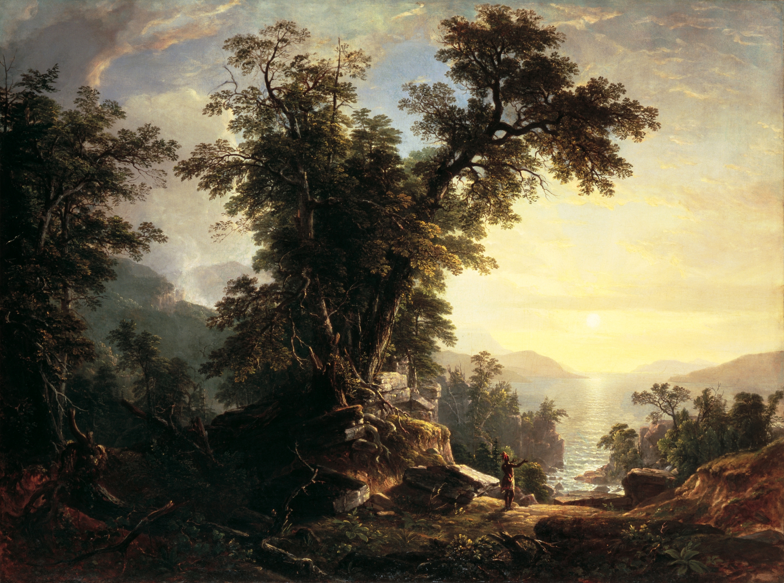 The Indian's Vespers by Asher Brown Durand, 1847