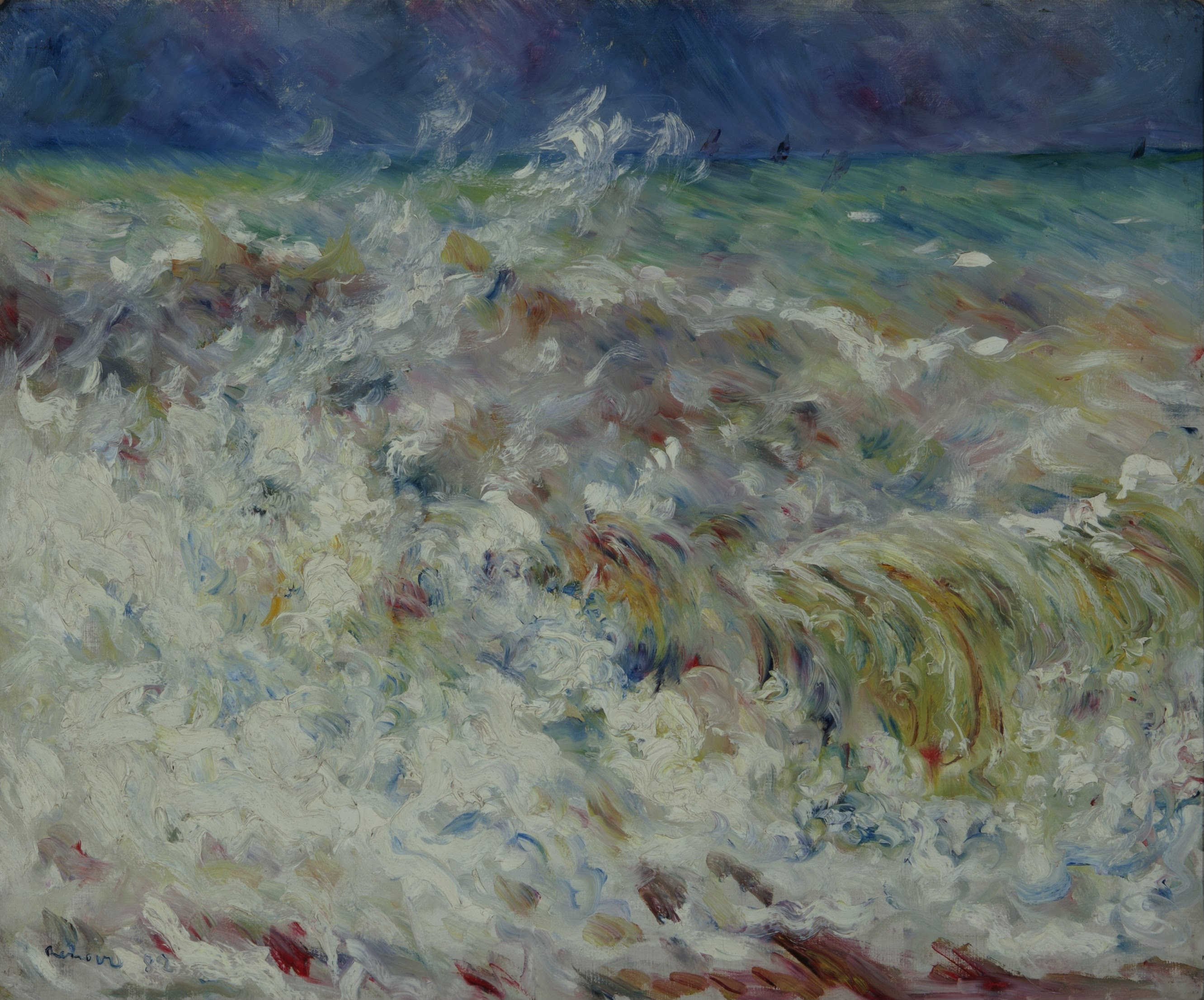 The Wave - Pierre-Auguste Renoir - Google Cultural Institute