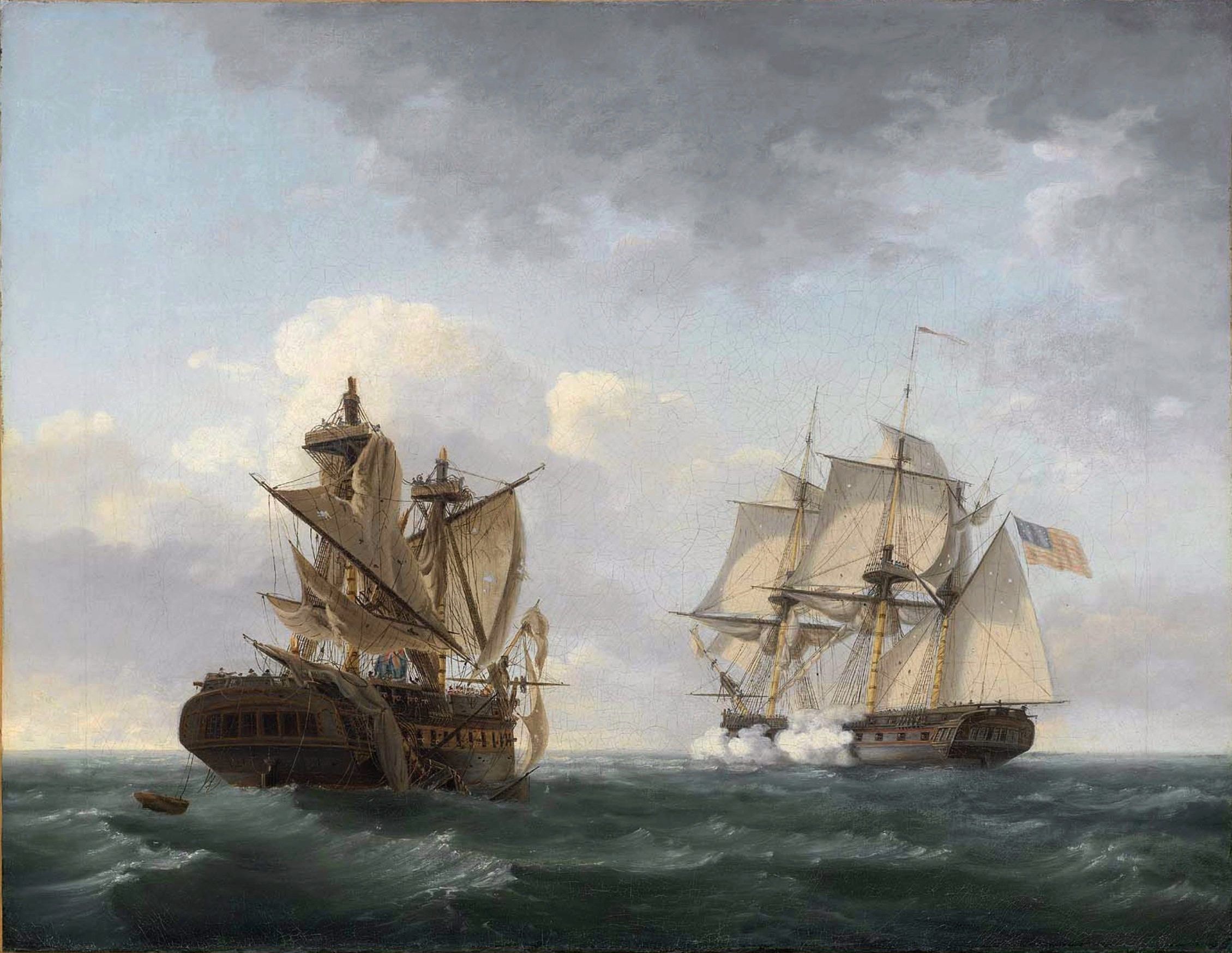Thomas Birch - Engagement between the 