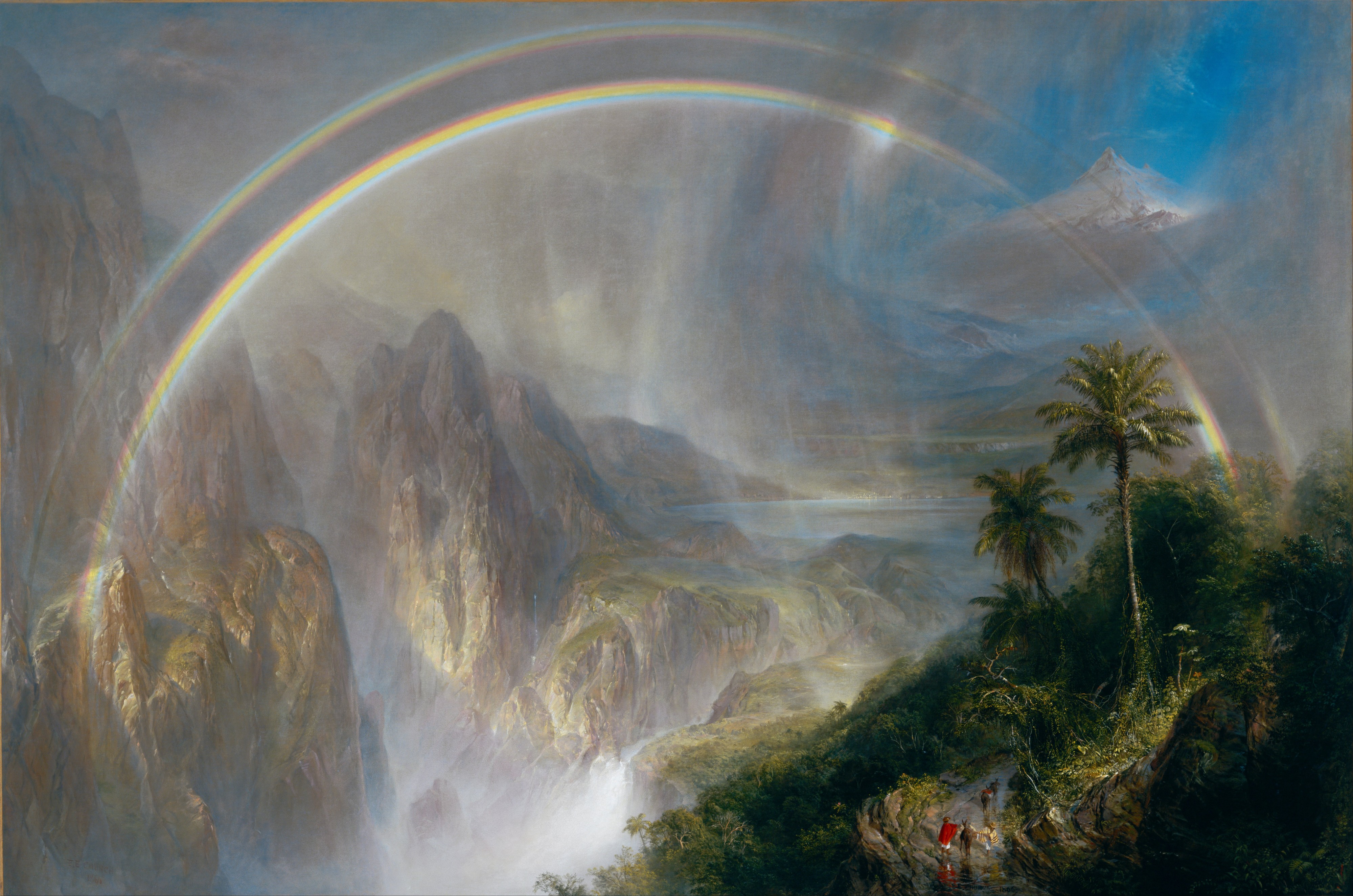 Frederic Edwin Church - Rainy Season in the Tropics - Google Art Project
