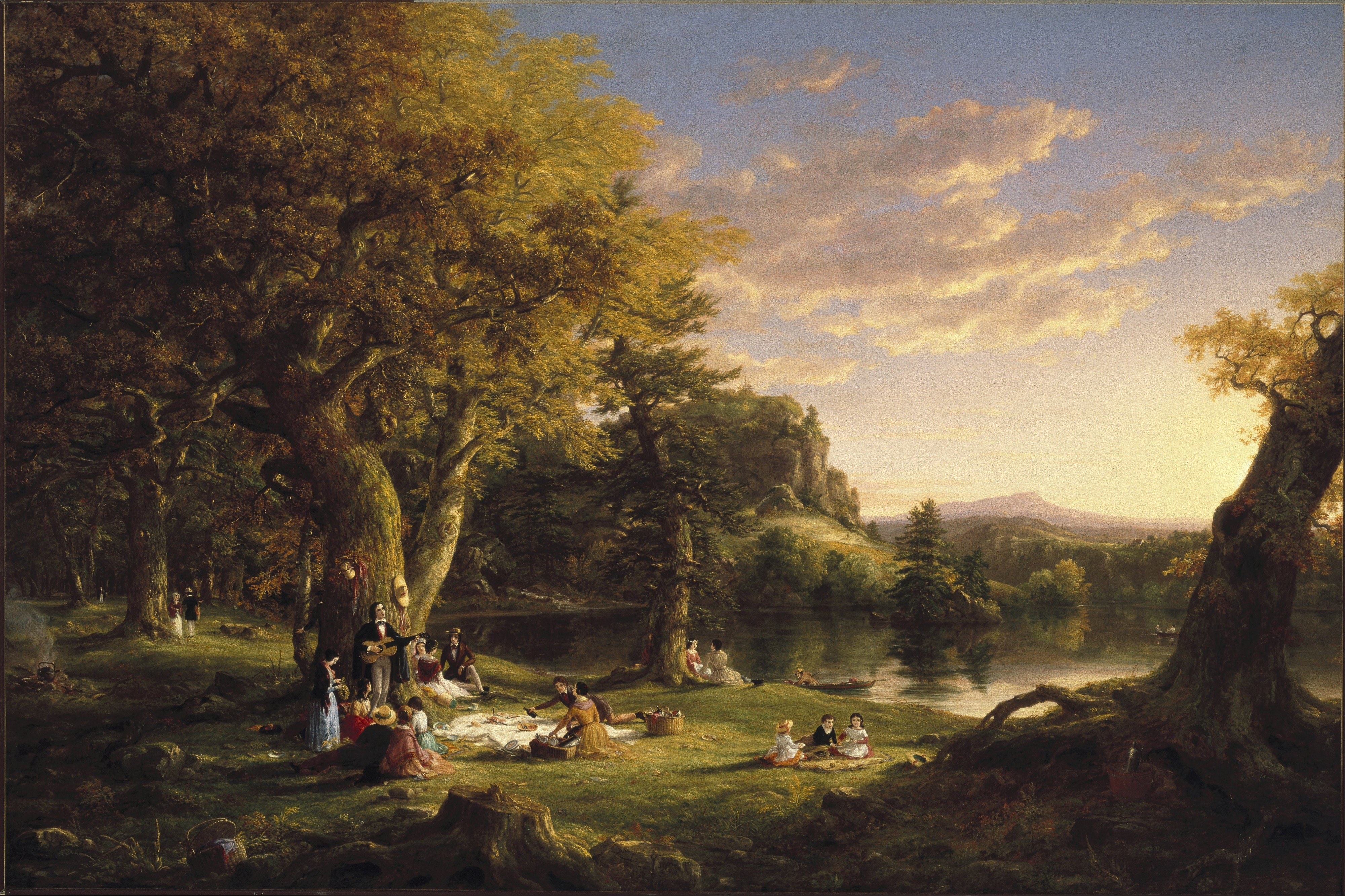 Thomas Cole - The Pic-Nic - Google Art Project
