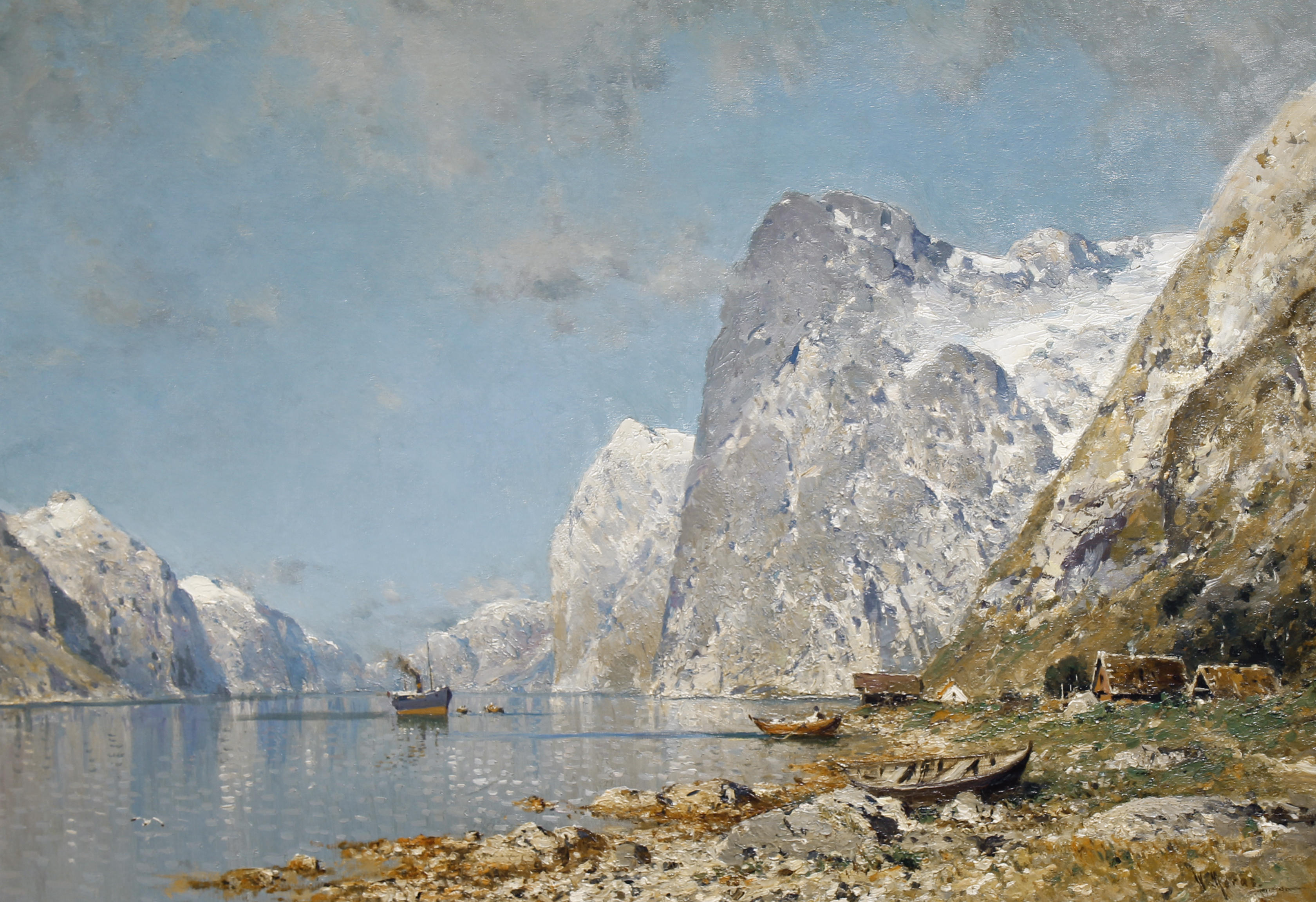 Walter Moras - Ein Norwegischer Fjord