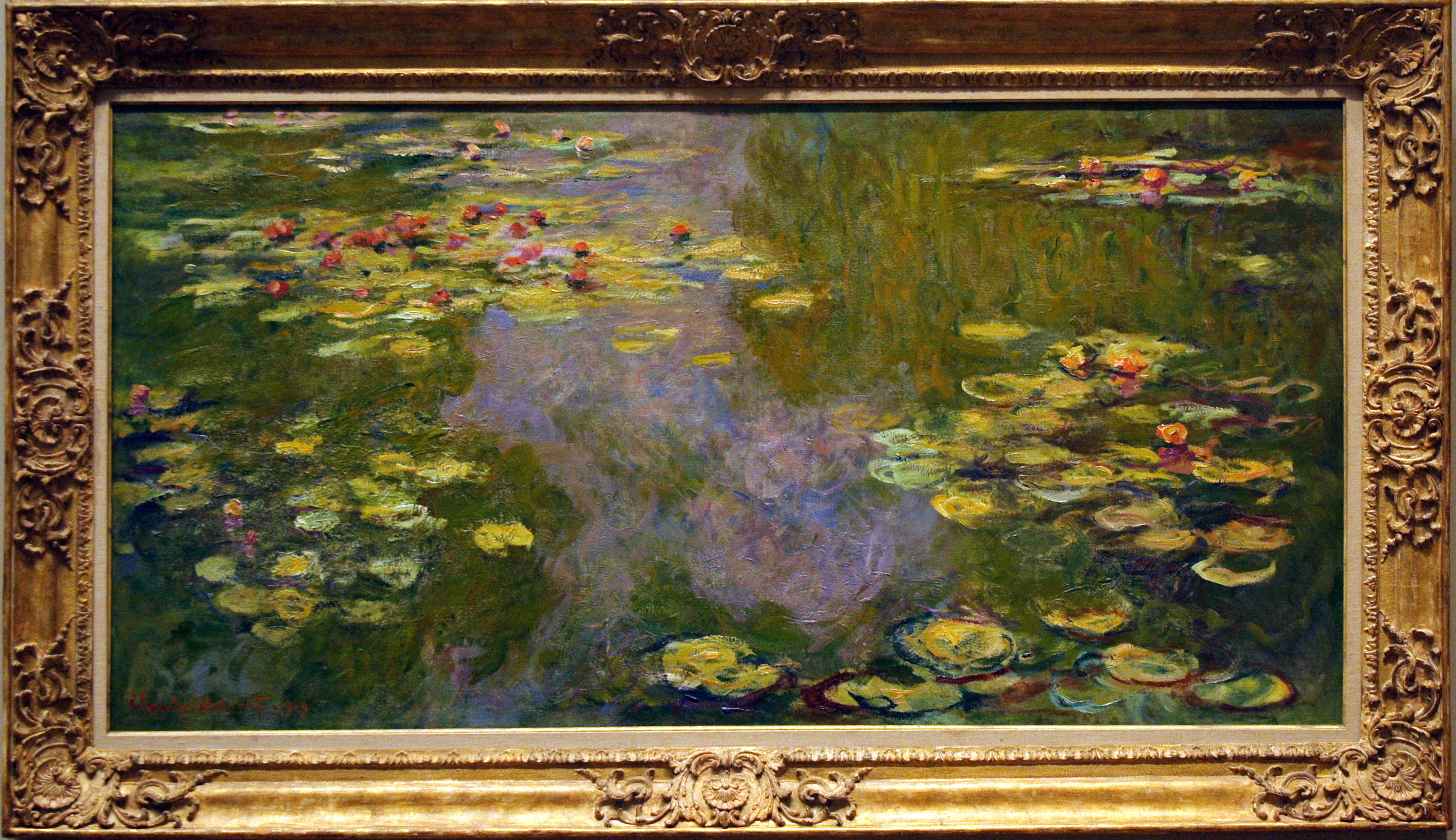 Water Lilies (Monet, 1919)