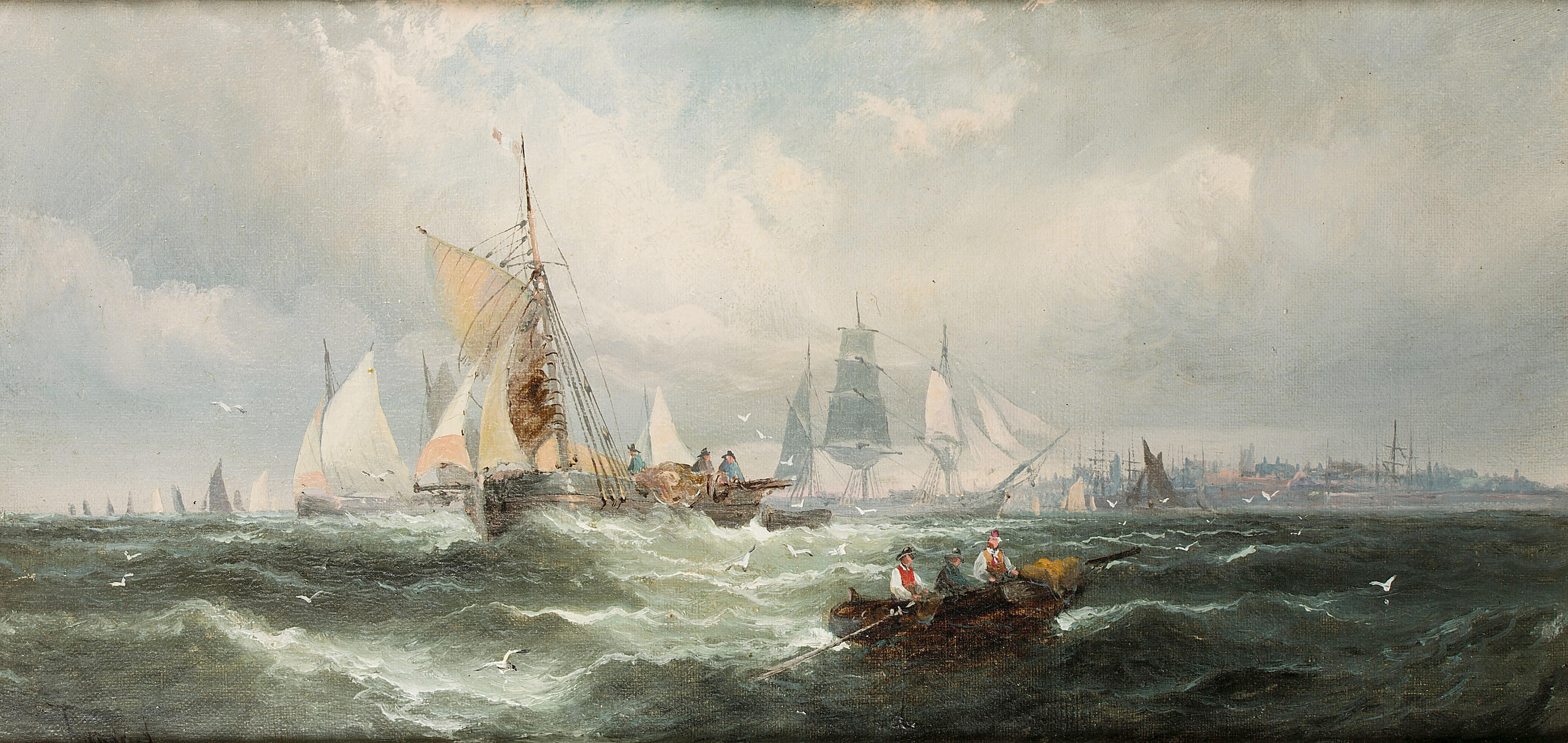 William Anslow Thornley - Off Harwich