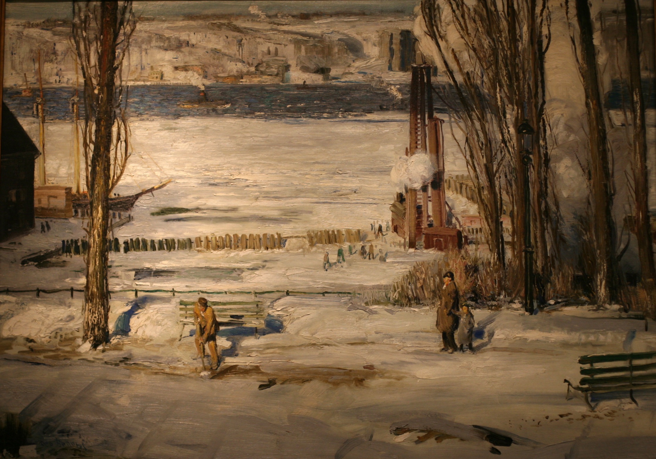 WLA brooklynmuseum A Morning Snow