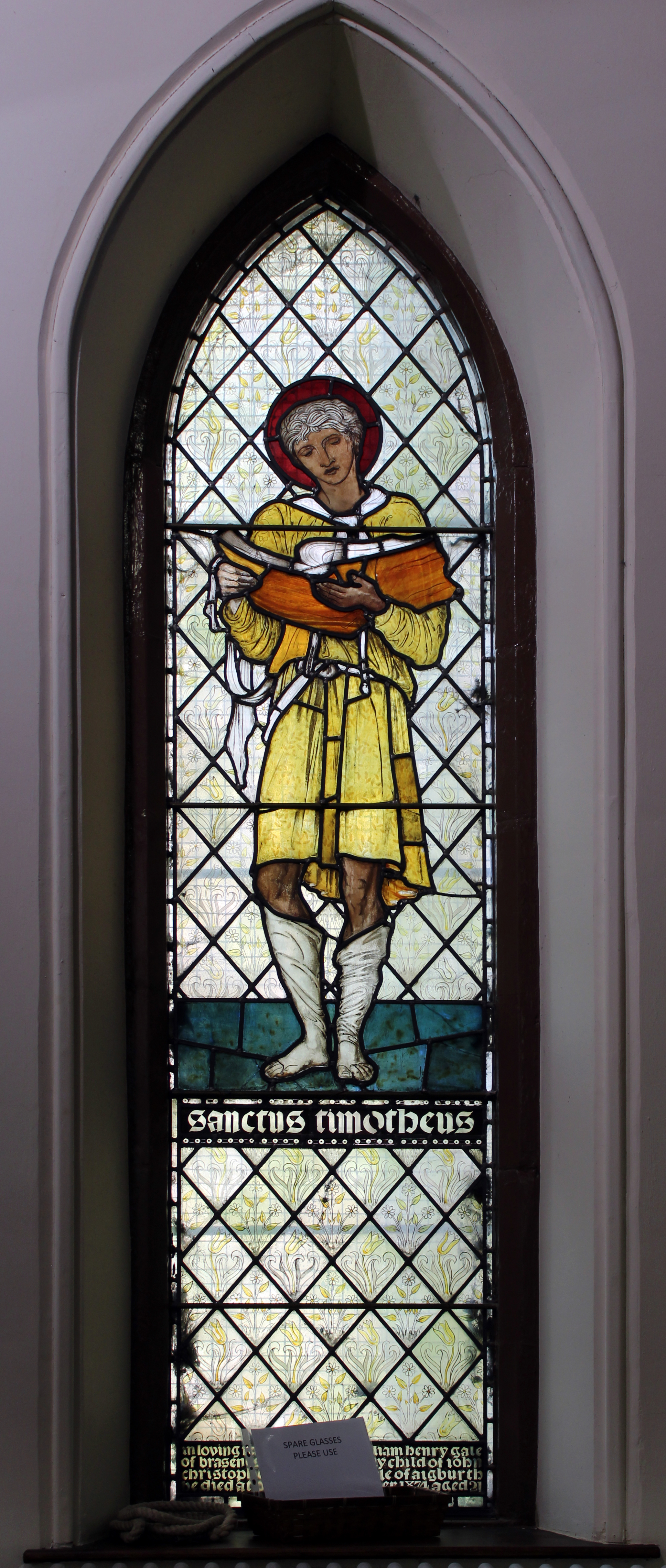 22 St Timothy window, St Nicholas, Halewood