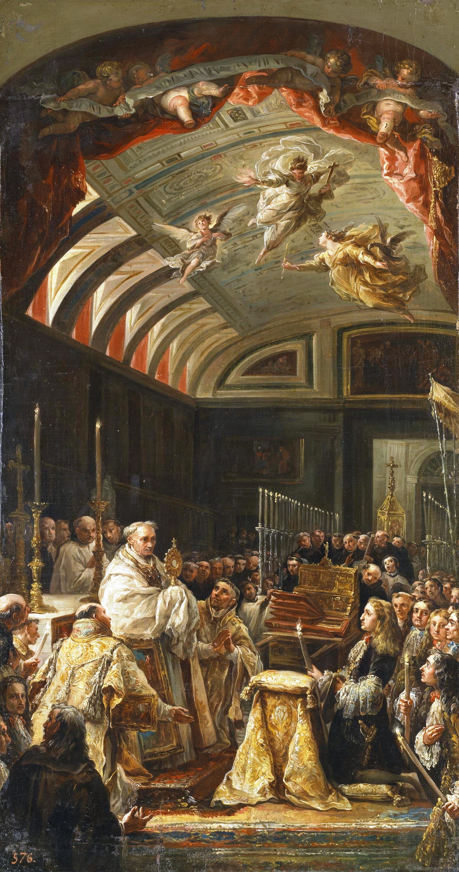 Adoración de la Sagrada Forma por Carlos II (Museo del Prado)