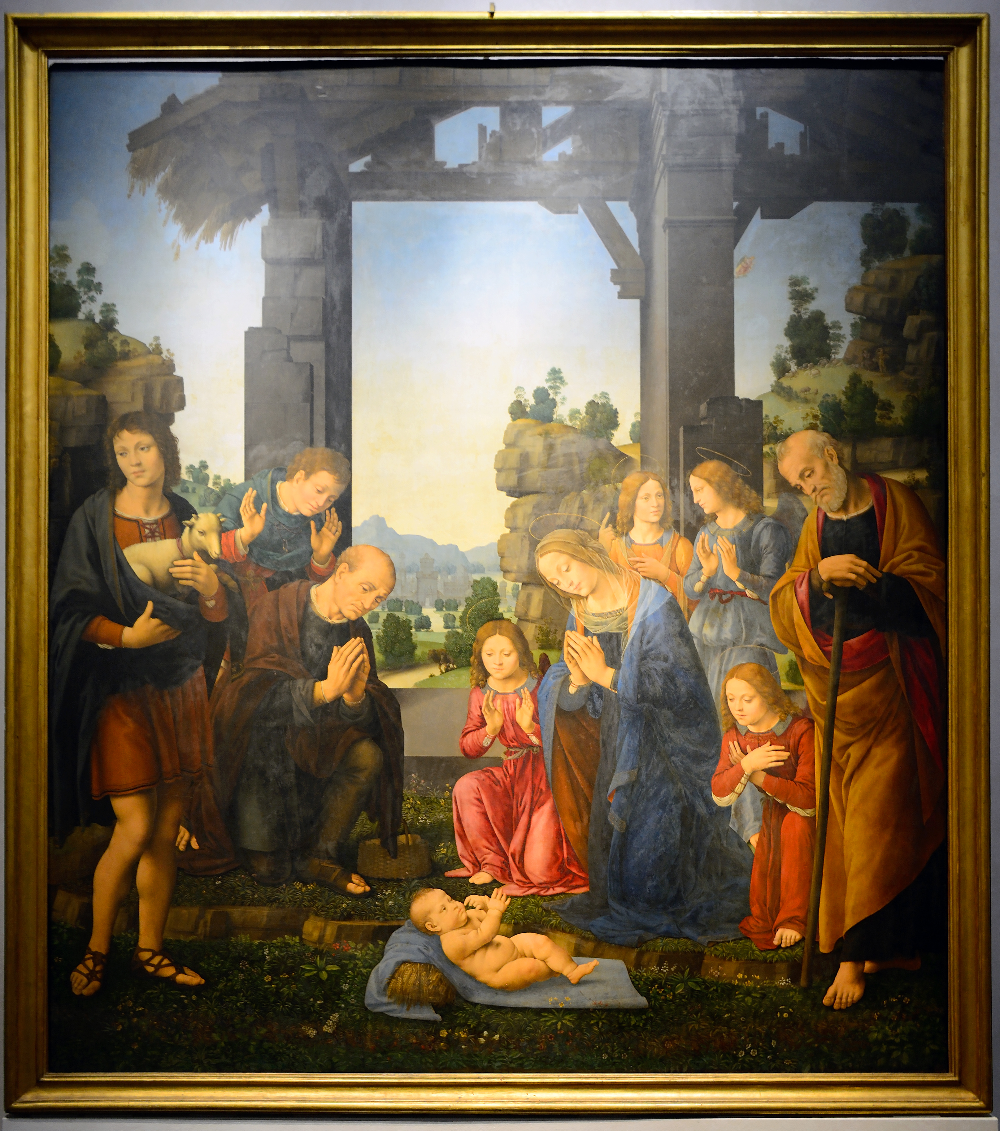 Adoration of the Shepherds by Lorenzo di Credi