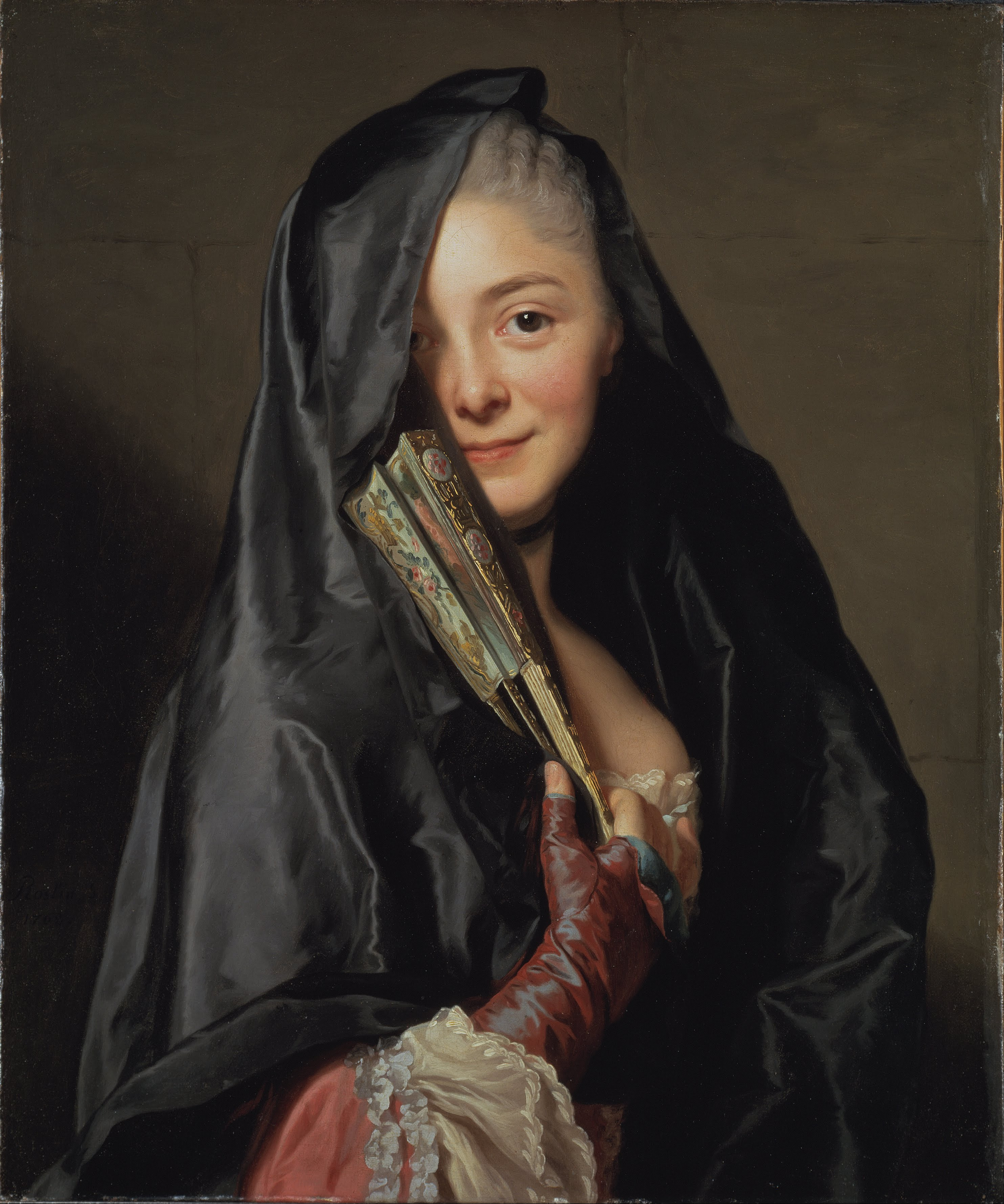 Alexander Roslin - The Lady with the Veil (the Artist's Wife) - Google Art Project