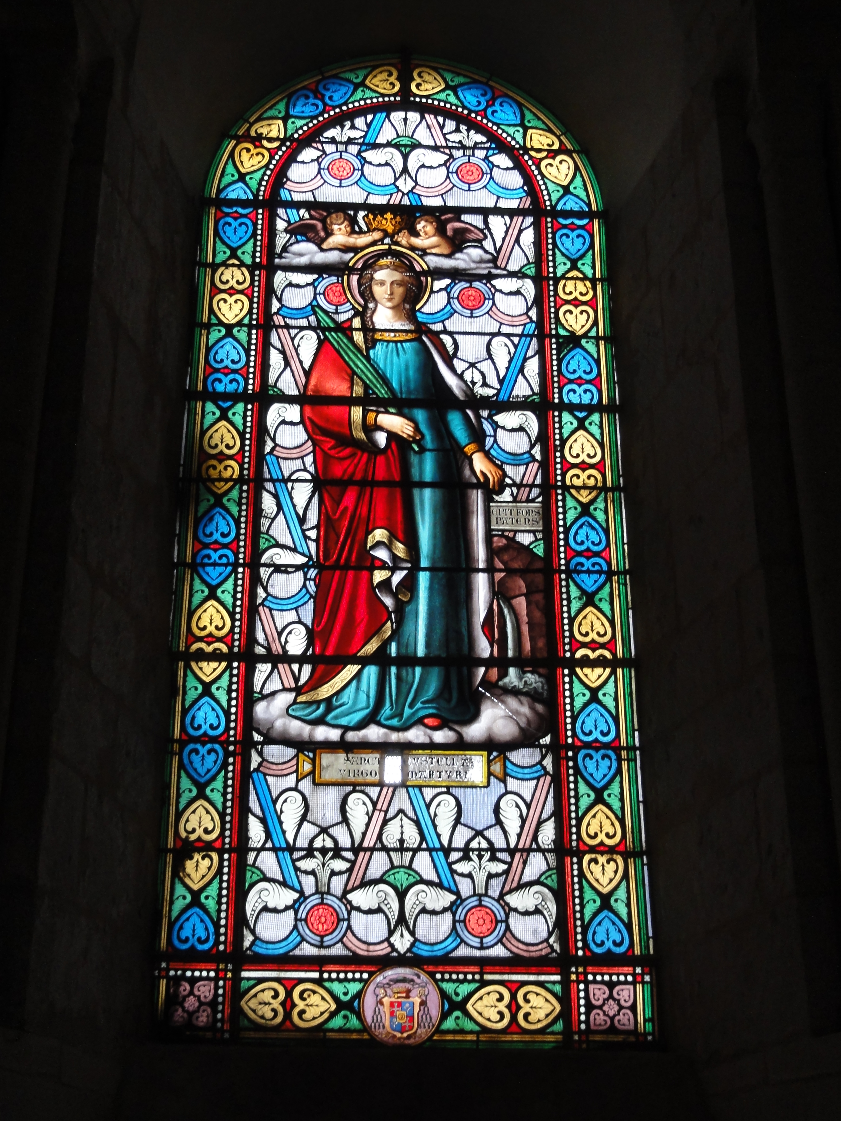 Basilique Saint-Eutrope de Saintes, vitrail 19