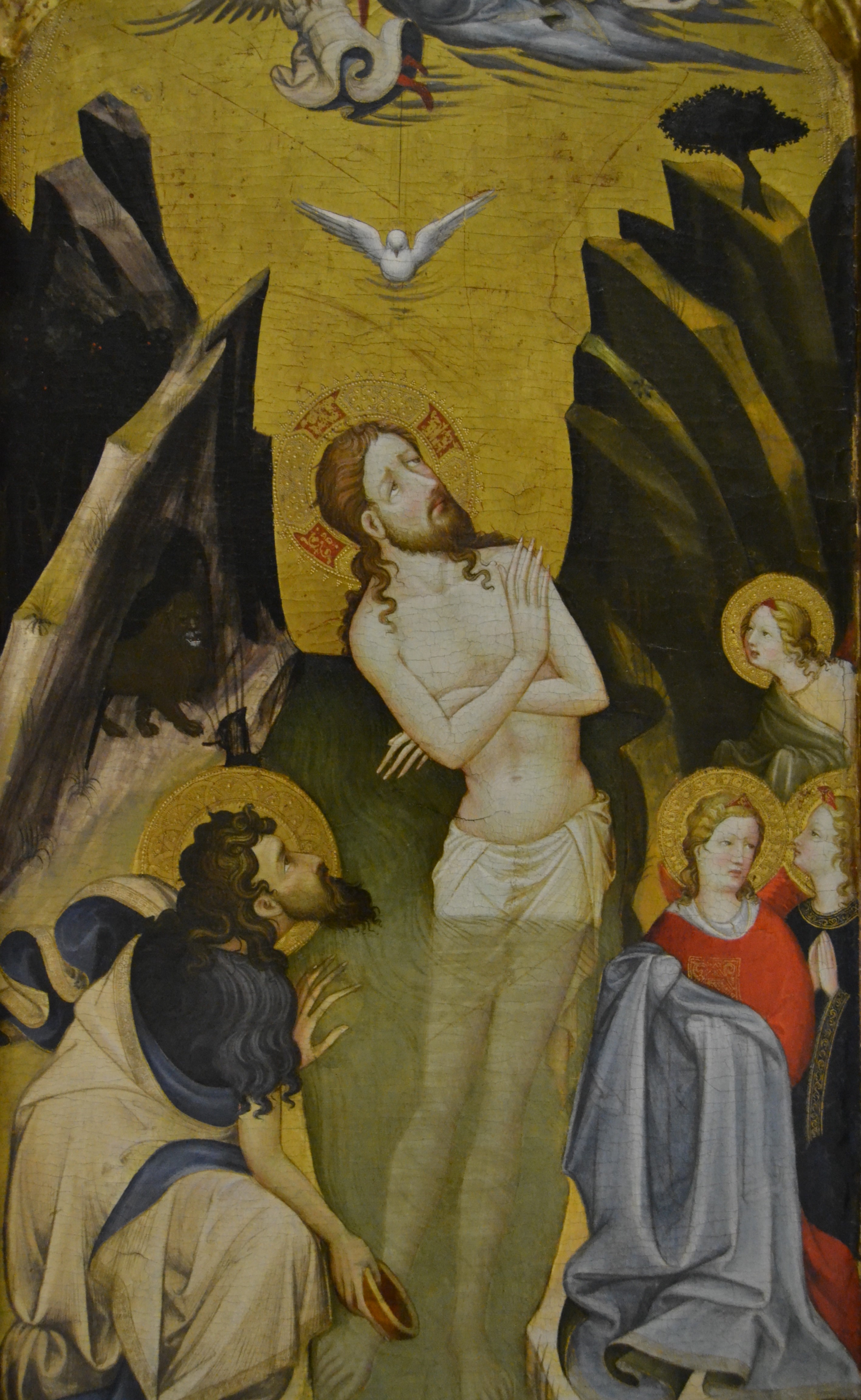 Bateig de Crist, retaule de Bonifaci Ferrer, Museu de Belles Arts de València