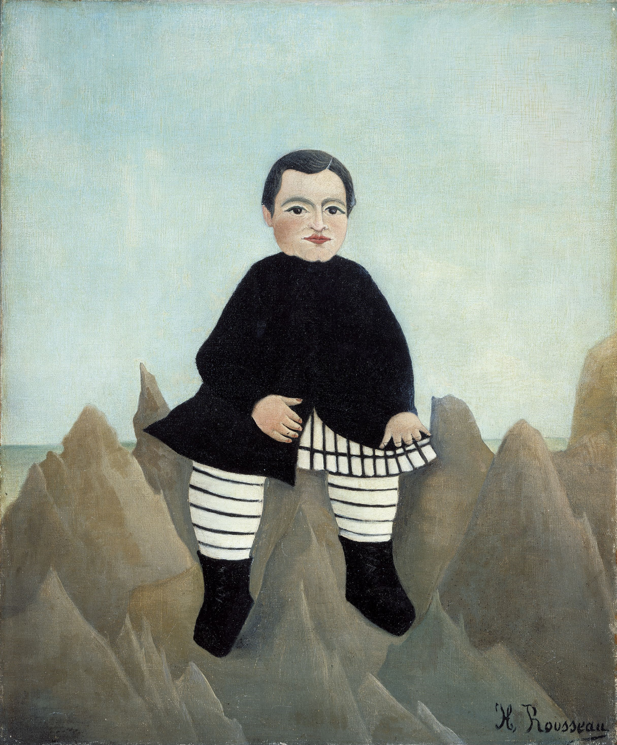 Boy on the Rocks - 1895-7 - Henri Rousseau