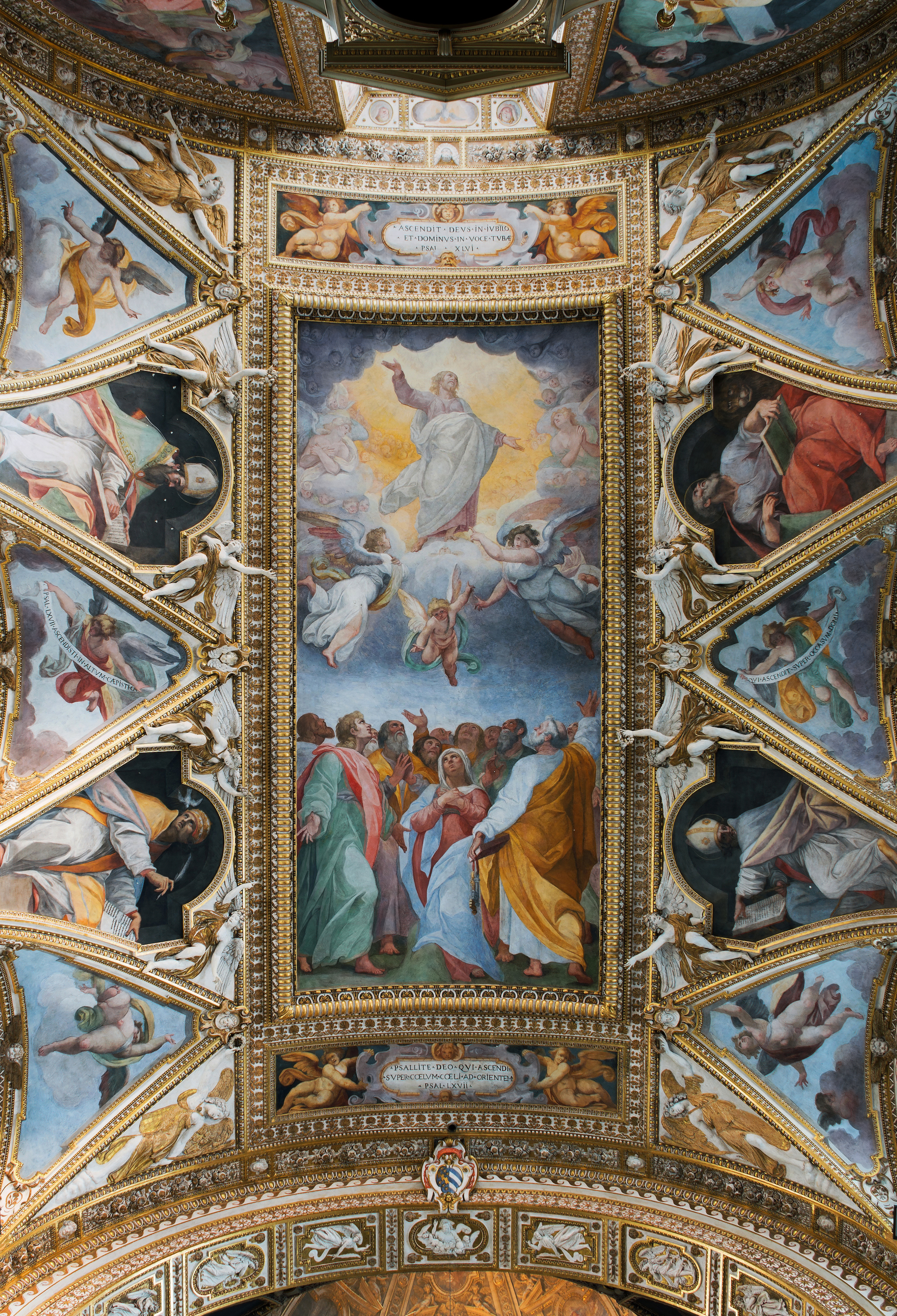 Ceiling of Santa Maria ai Monti (Rome)