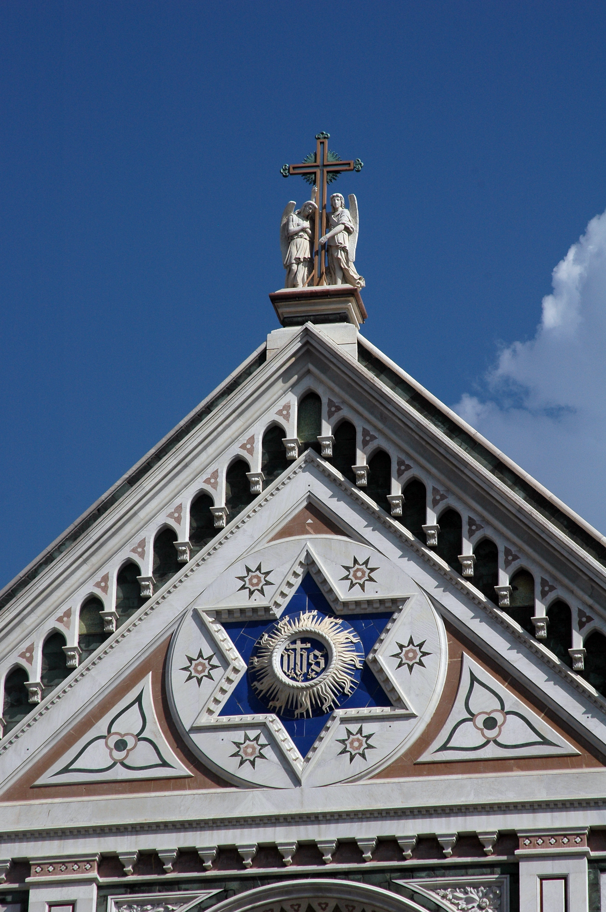 Detail of Basilica of Santa Croce - 0973