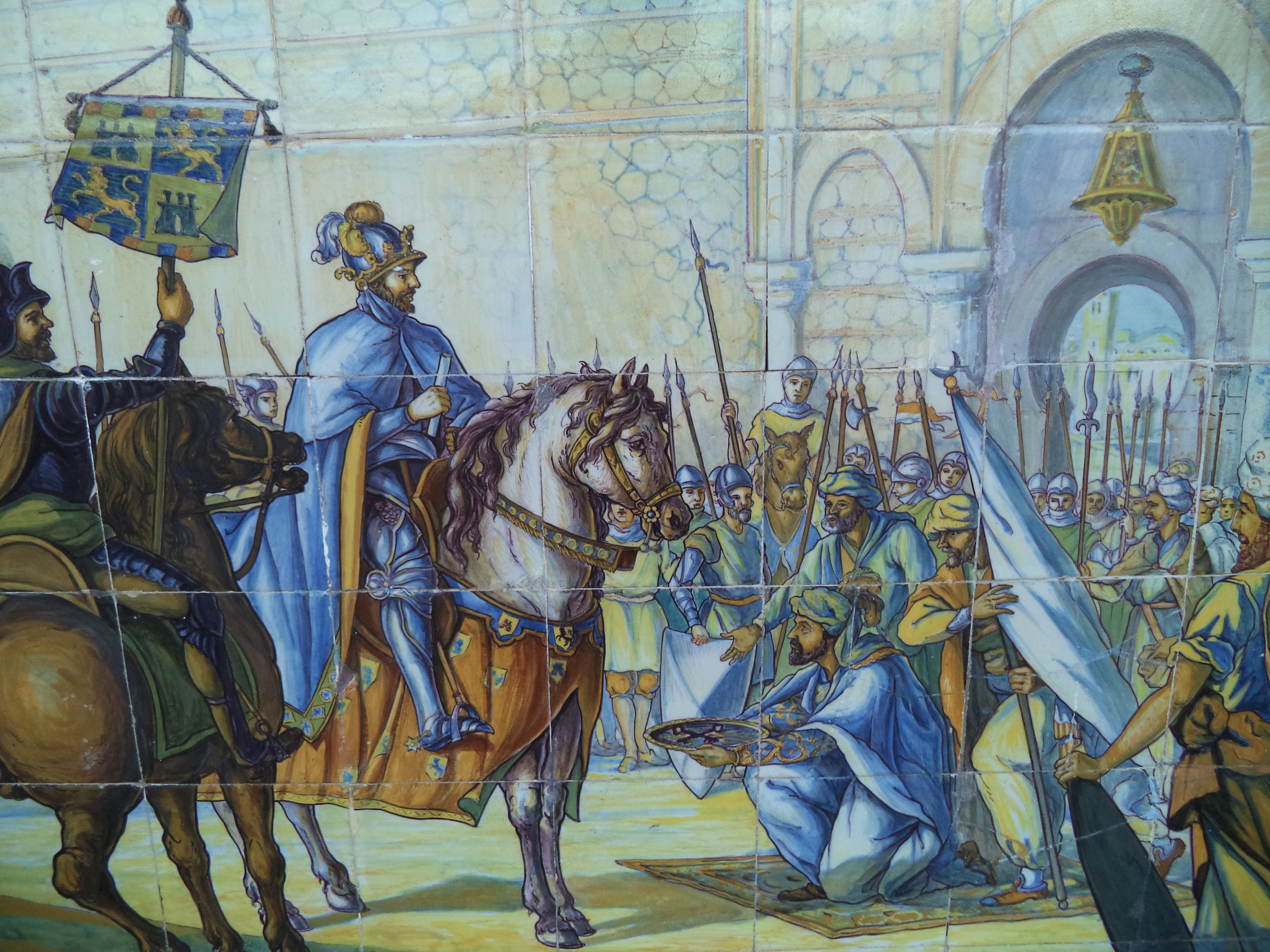 Entrée d'Alphonse VI a Tolède 1085
