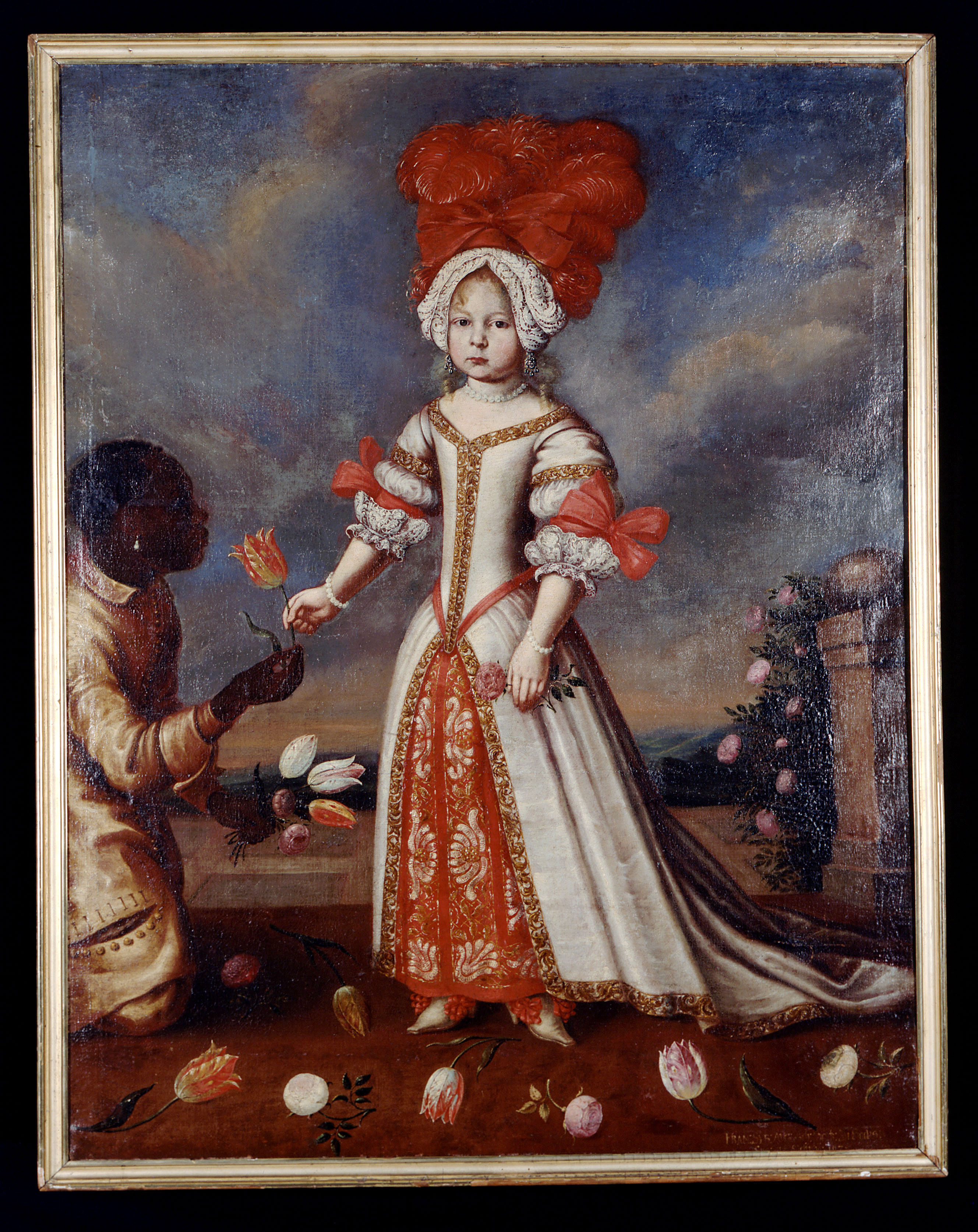 Franziska Sibylla Augusta von Sachsen-Lauenburg painting