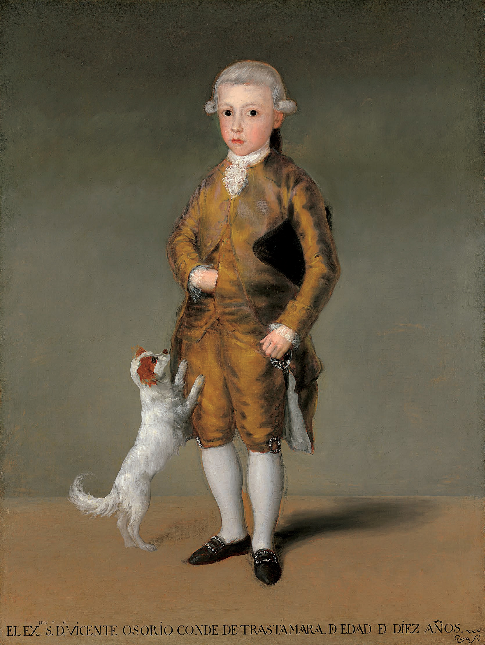 Goya - Vicente Osorio de Moscoso as child