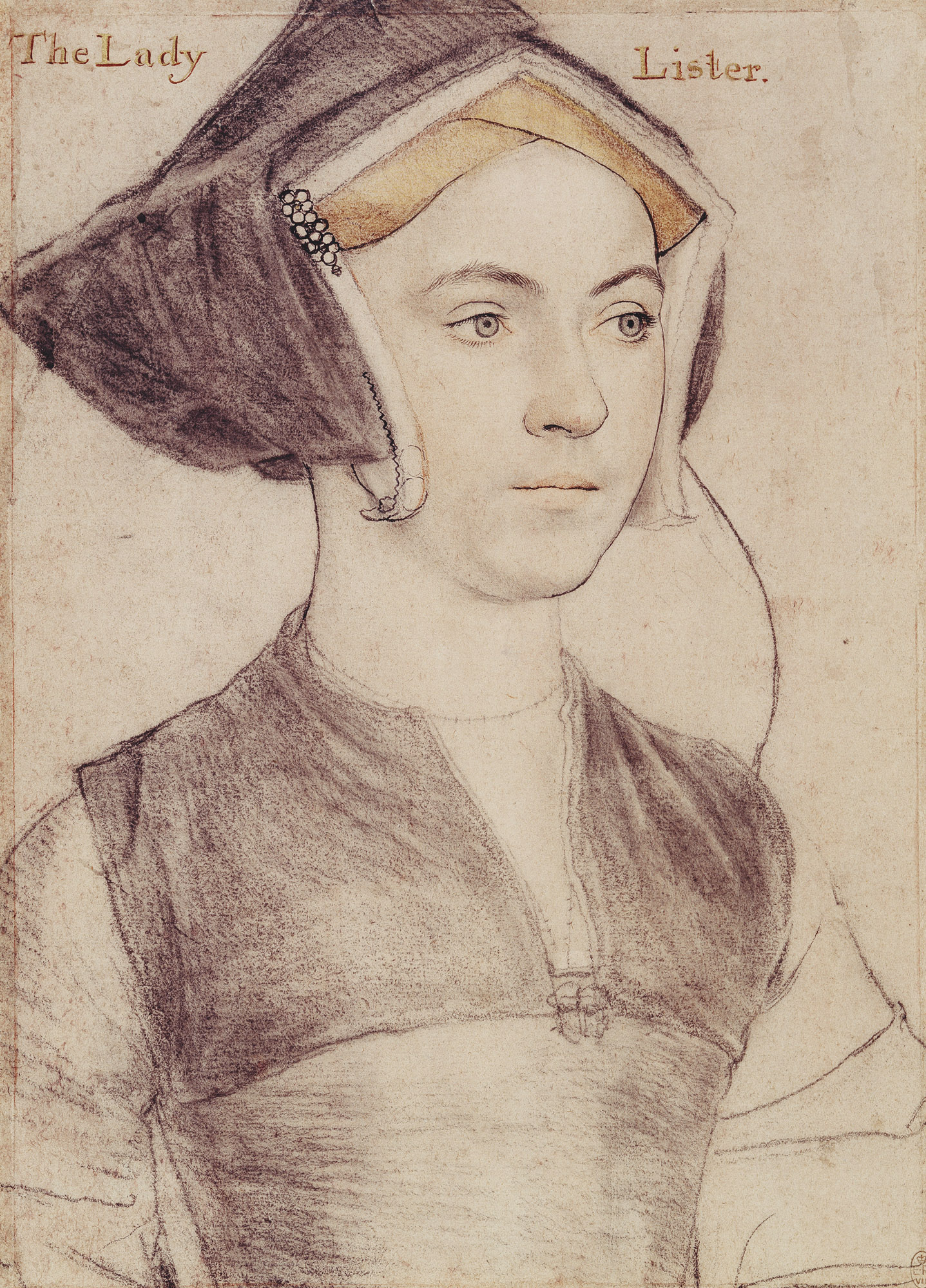 Hans Holbein the Younger - Lady Lister RL 12219