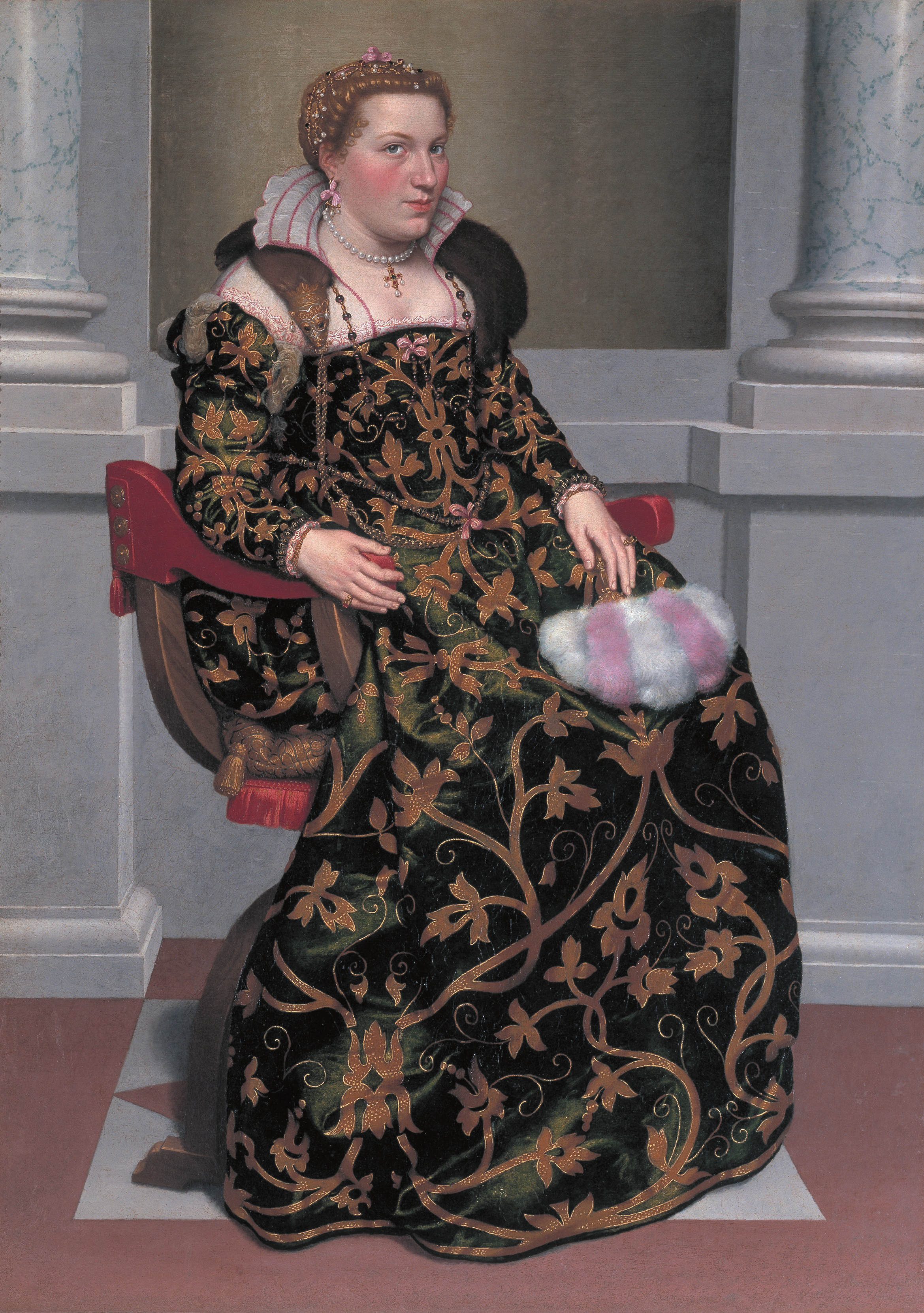 Isotta Brembati Grumelli, by Giovanni Battista Moroni