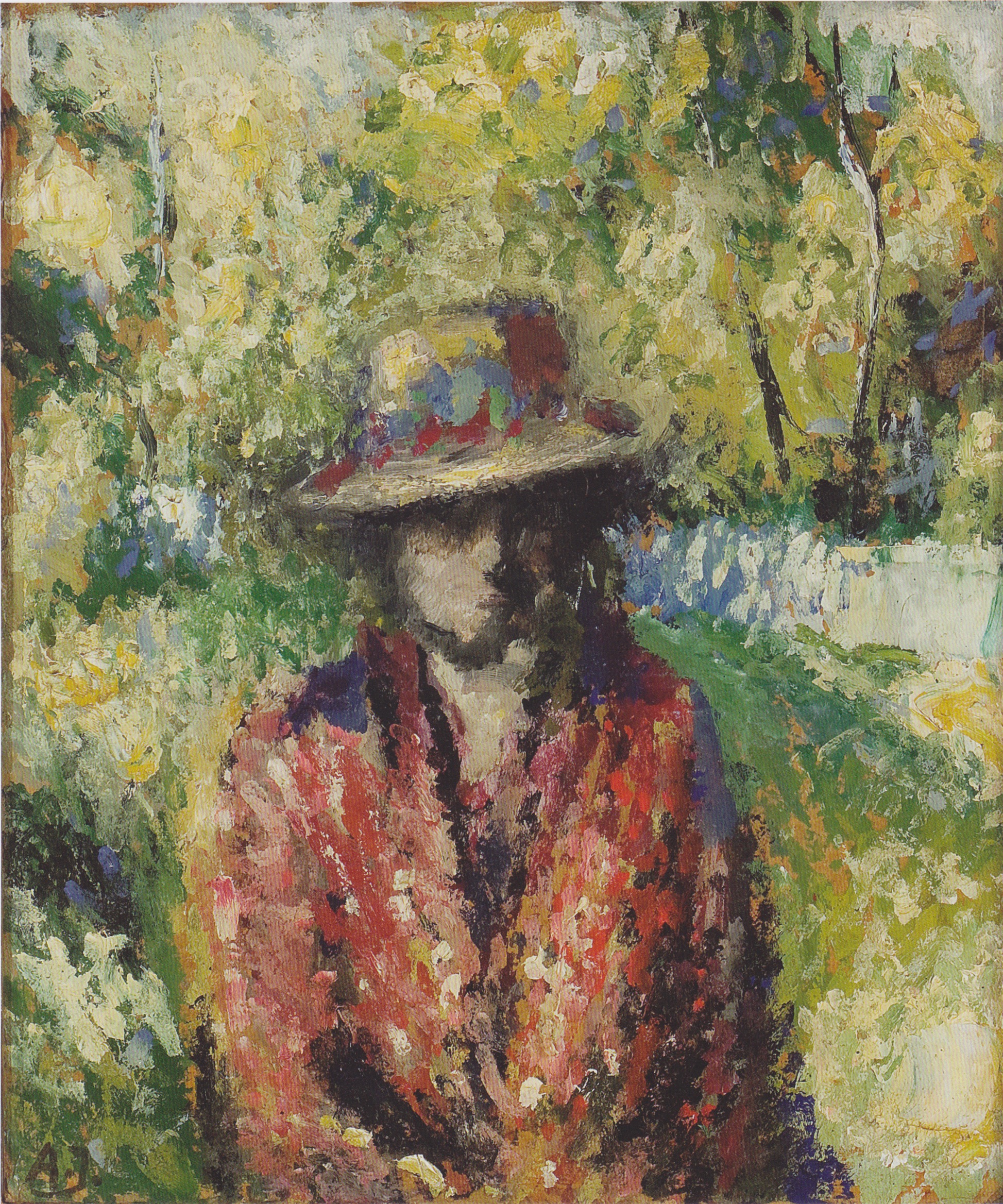 Johannessen - Frau im Park - 1918