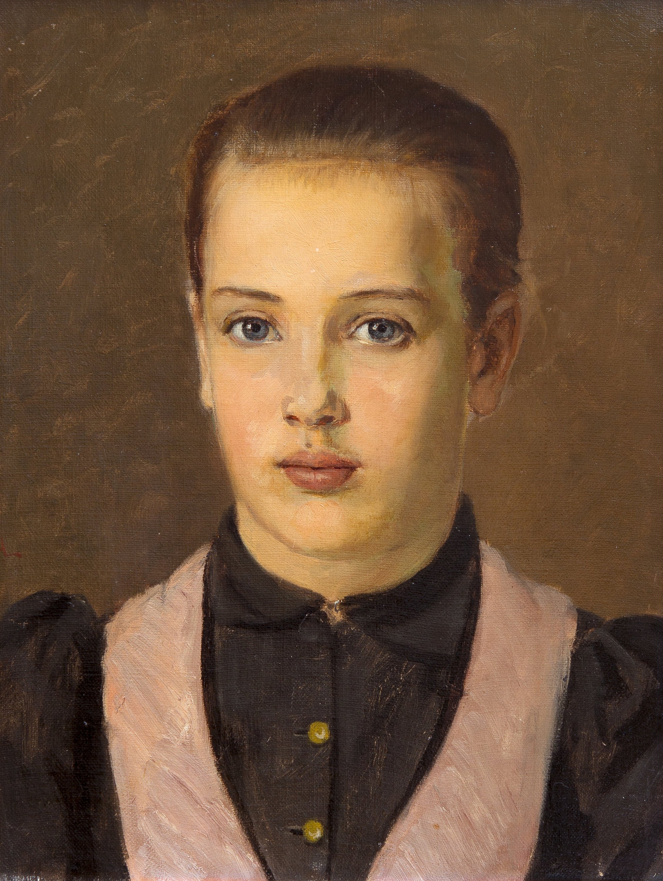 Liljelund Porträtt av en flicka