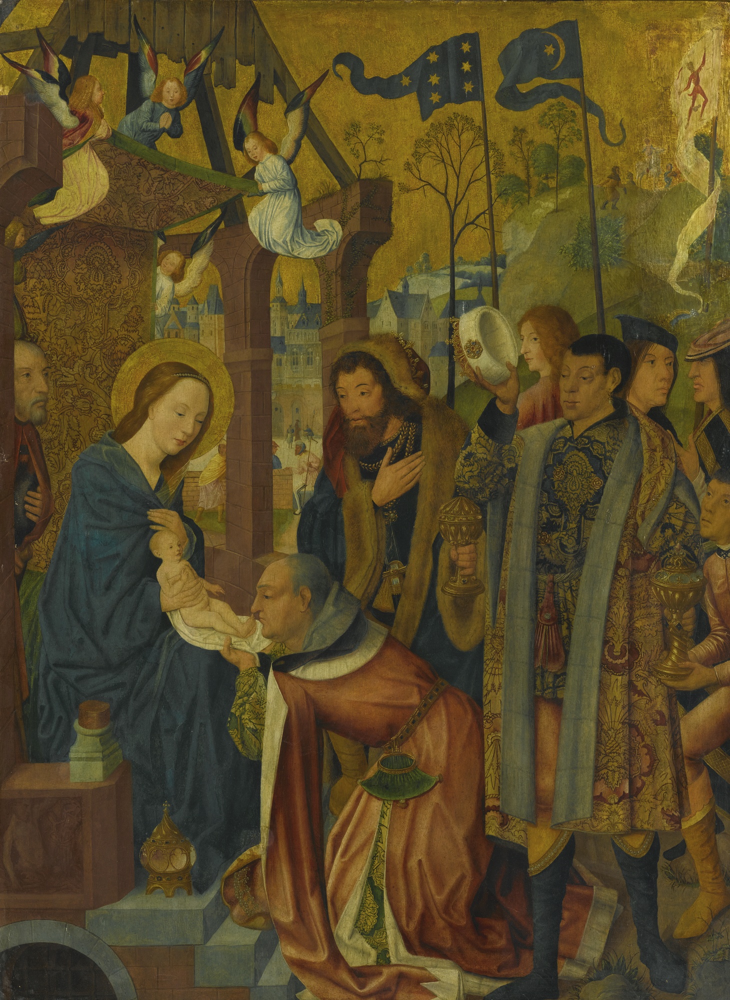 MASTER OF THE HOLY KINSHIP THE ADORATION OF THE MAGI