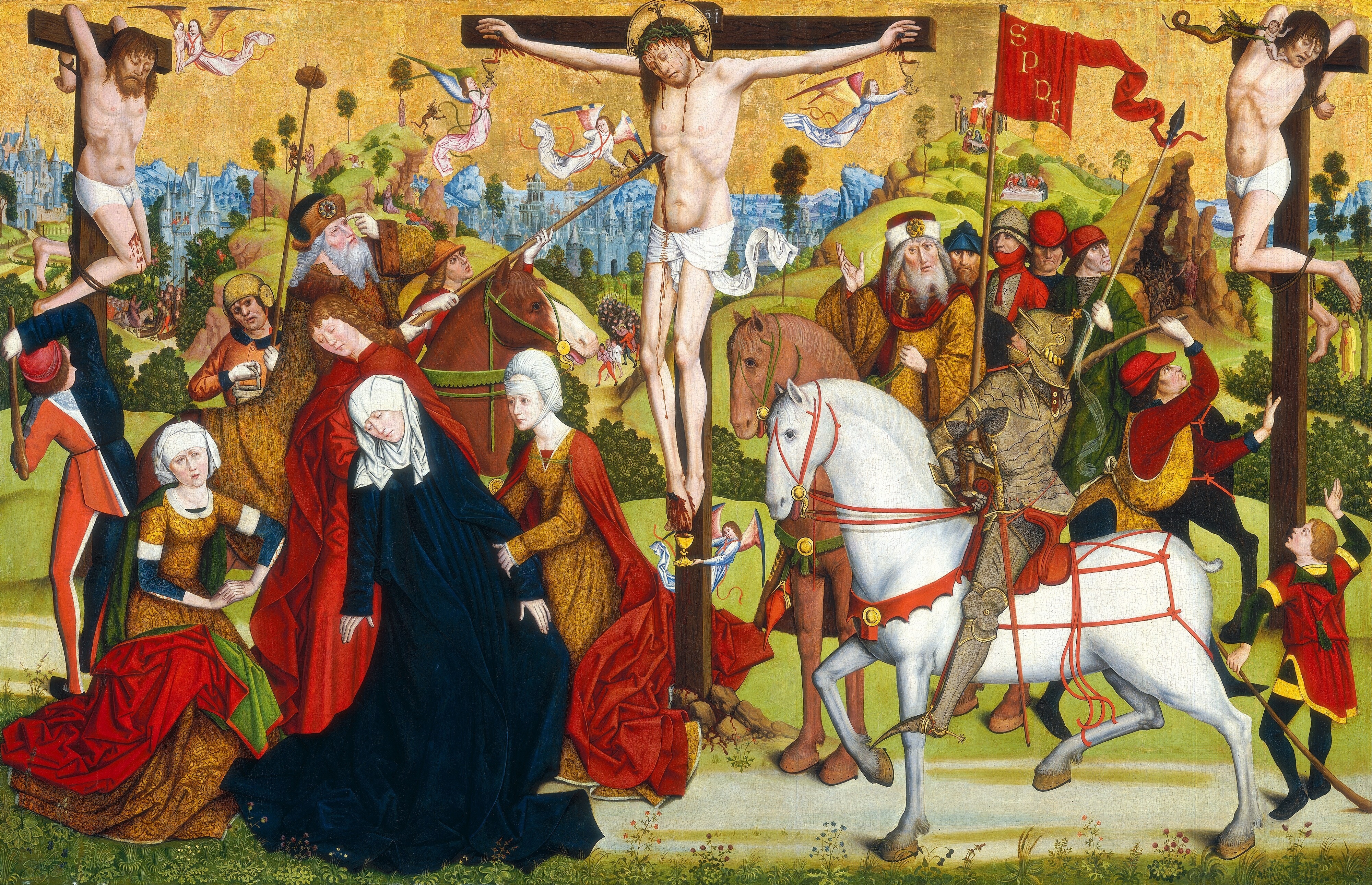 Meister vom Tod des Heiligen Nikolaus von Münster - Kalvarie (Washington, D.C.)