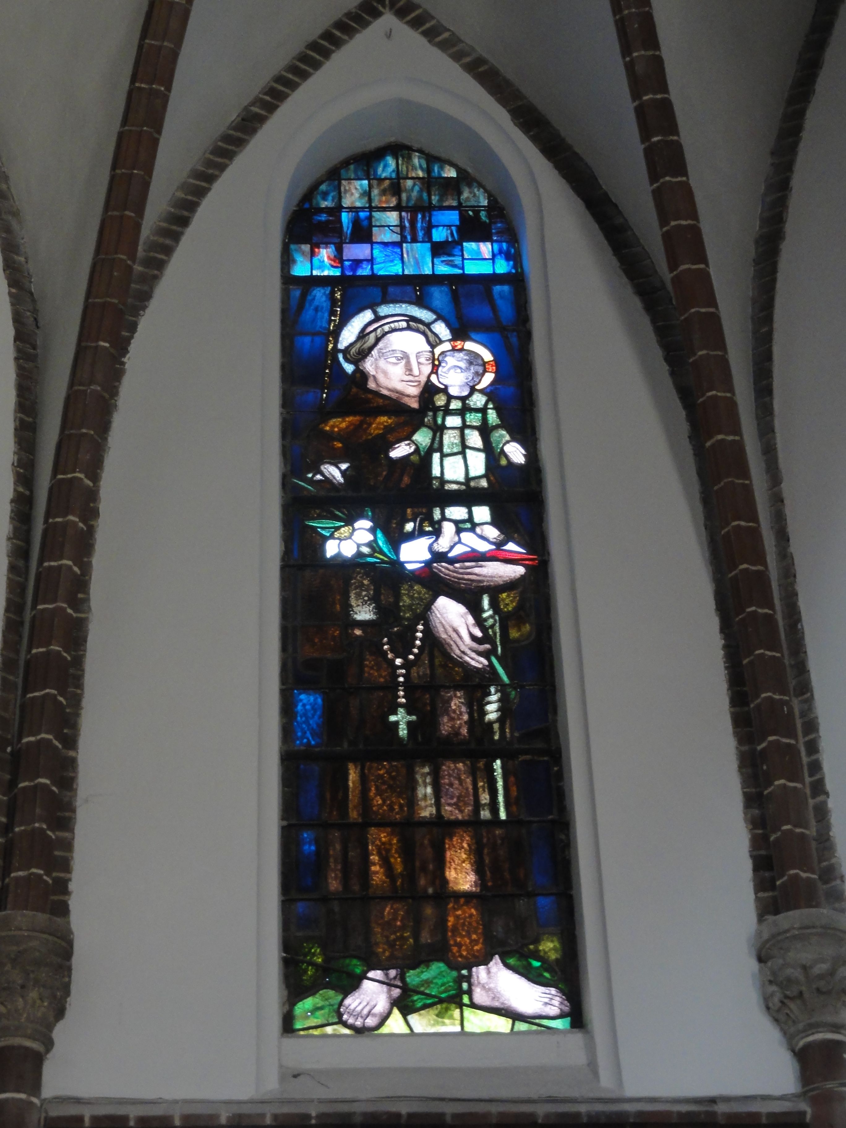 Nijmegen, Antonius van Padua kerk, raam 07
