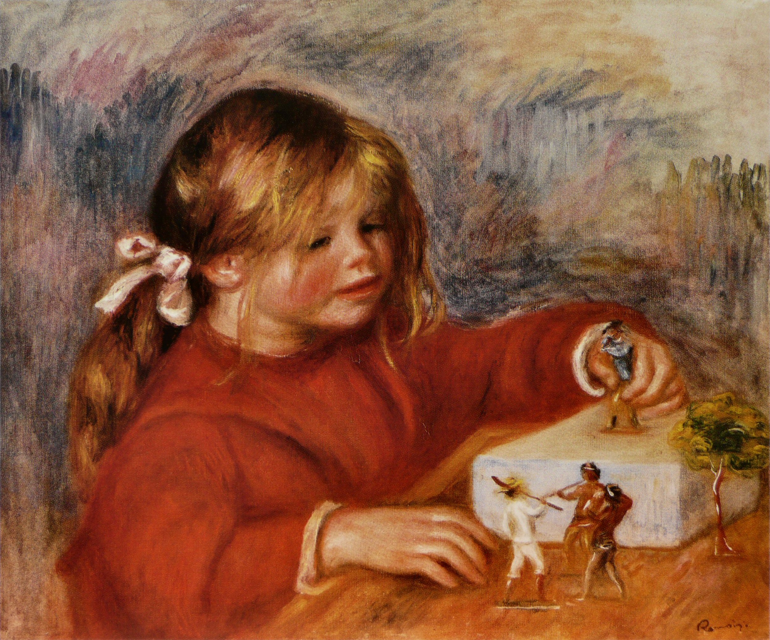 Pierre-Auguste Renoir - Coco jouant