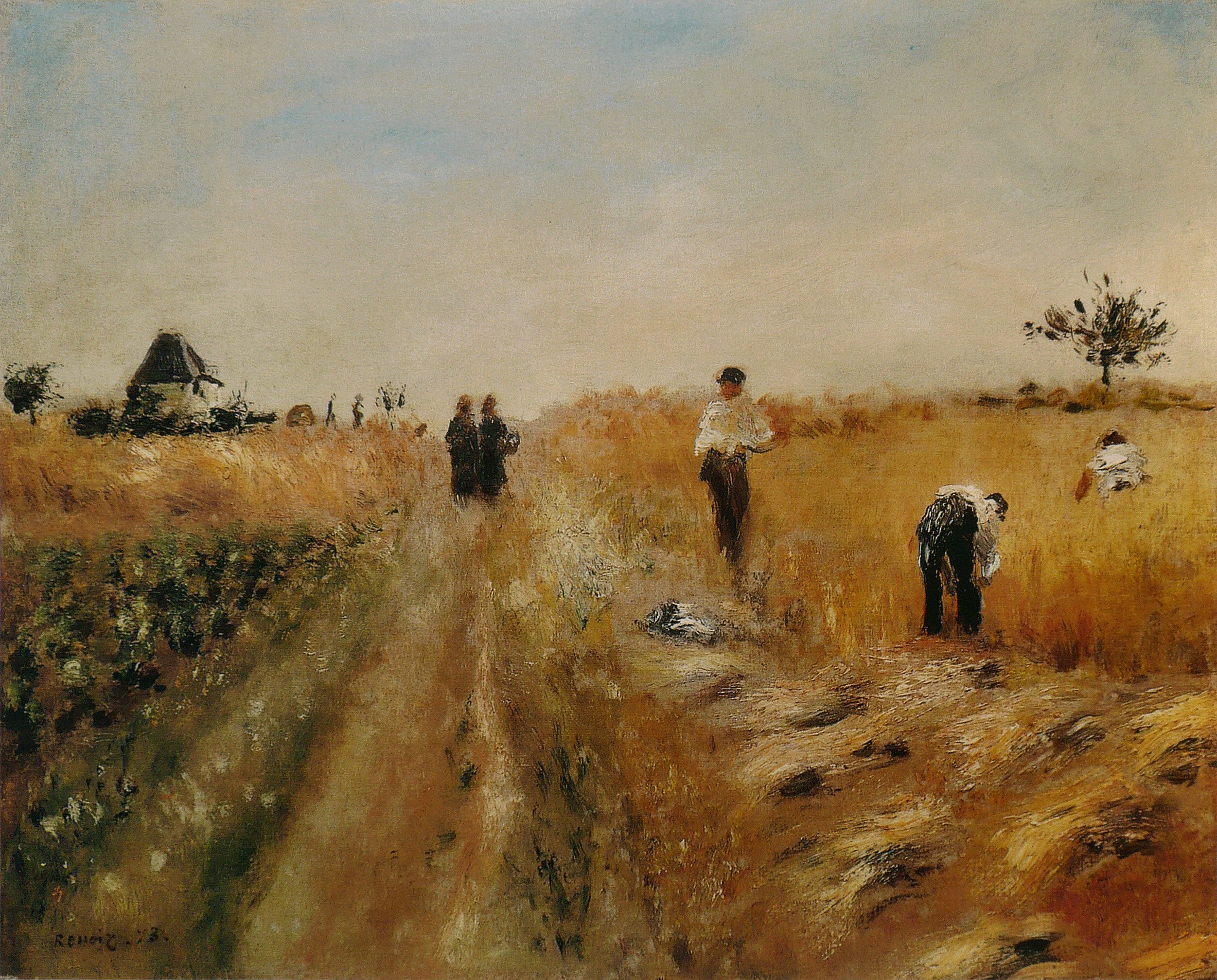 Pierre-Auguste Renoir - Les Moissonneurs