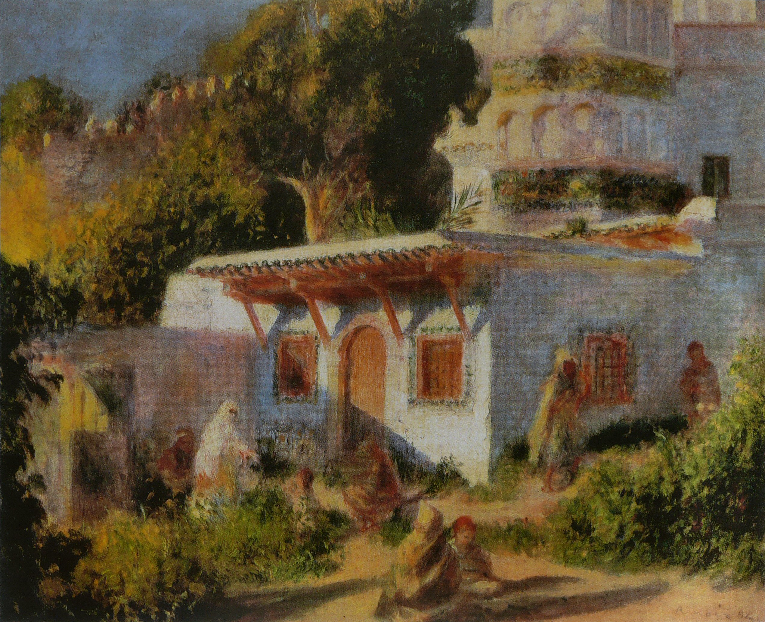 Pierre-Auguste Renoir - Mosquée à Alger