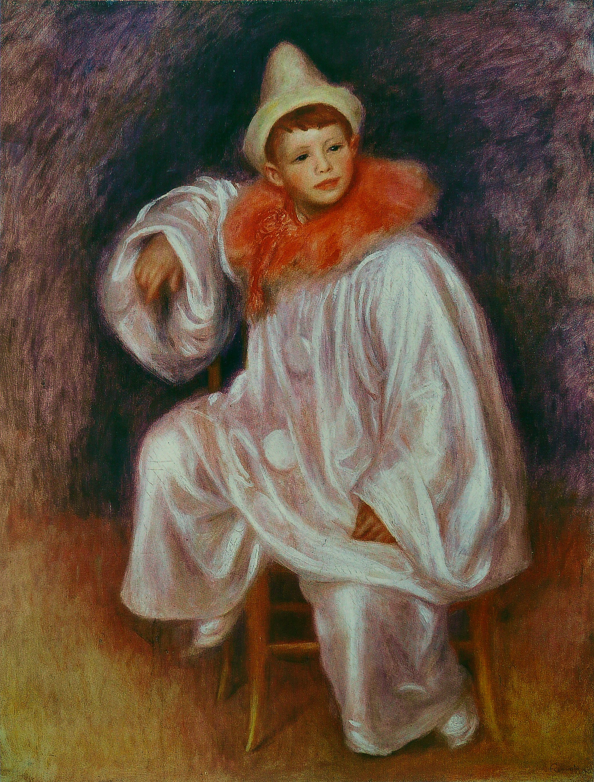 Pierre-Auguste Renoir - Pierrot blanc